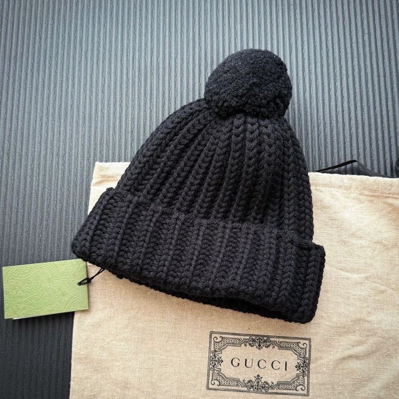 Gucci Gucci SizeM Knitted cold hat Size ONE SIZE - 2 Thumbnail