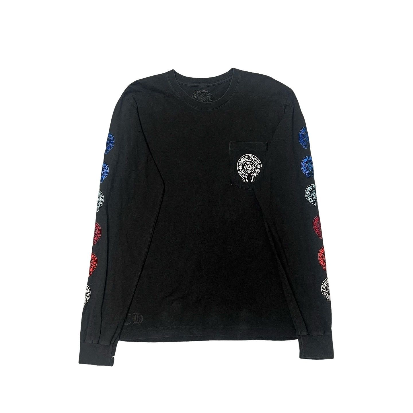 Chrome Hearts Chrome Hearts Multi Color Horseshoe Long Sleeve