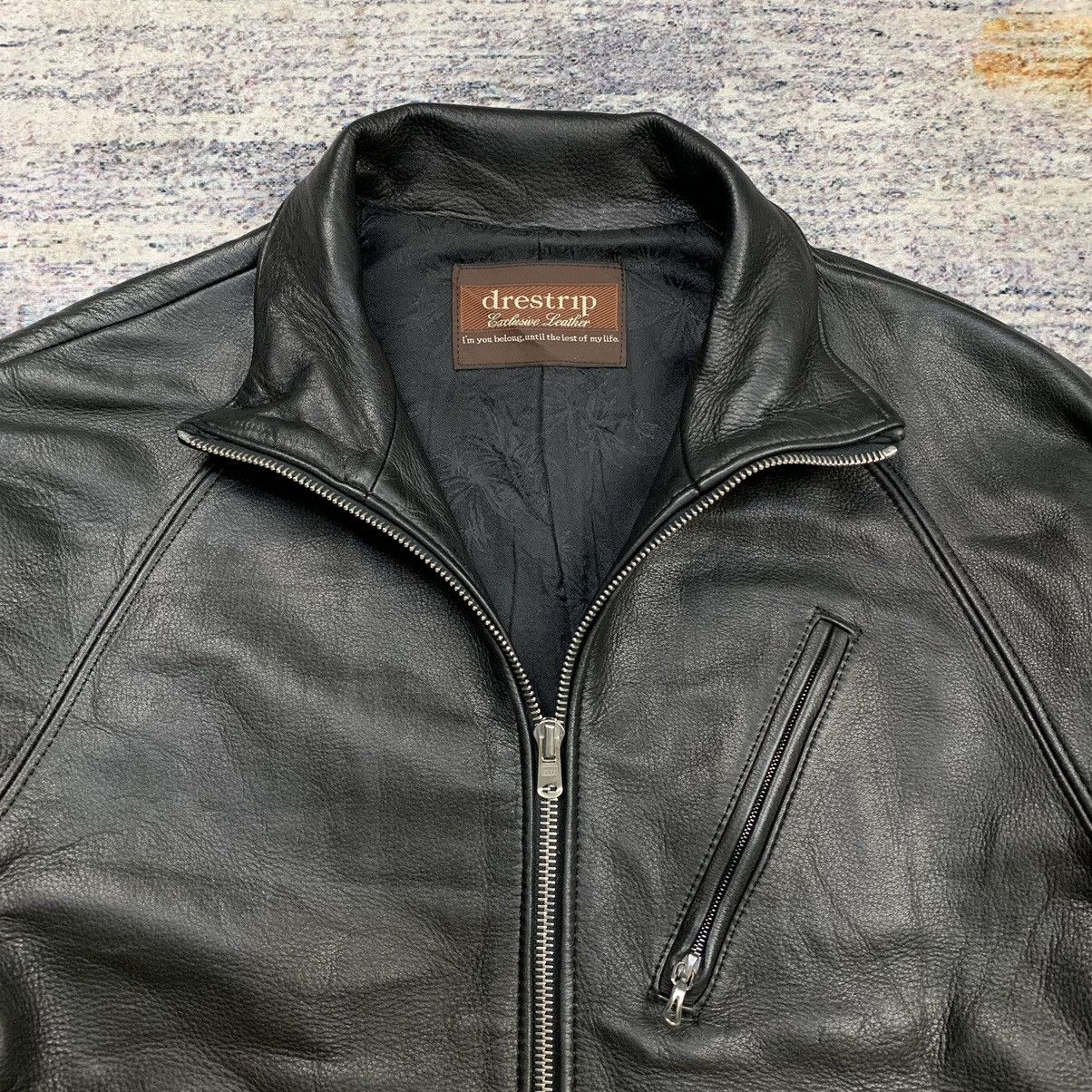 Japanese Brand Japanese brand Drestrip multi zipper bikers leather jacket Size US S / EU 44-46 / 1 - 6 Thumbnail