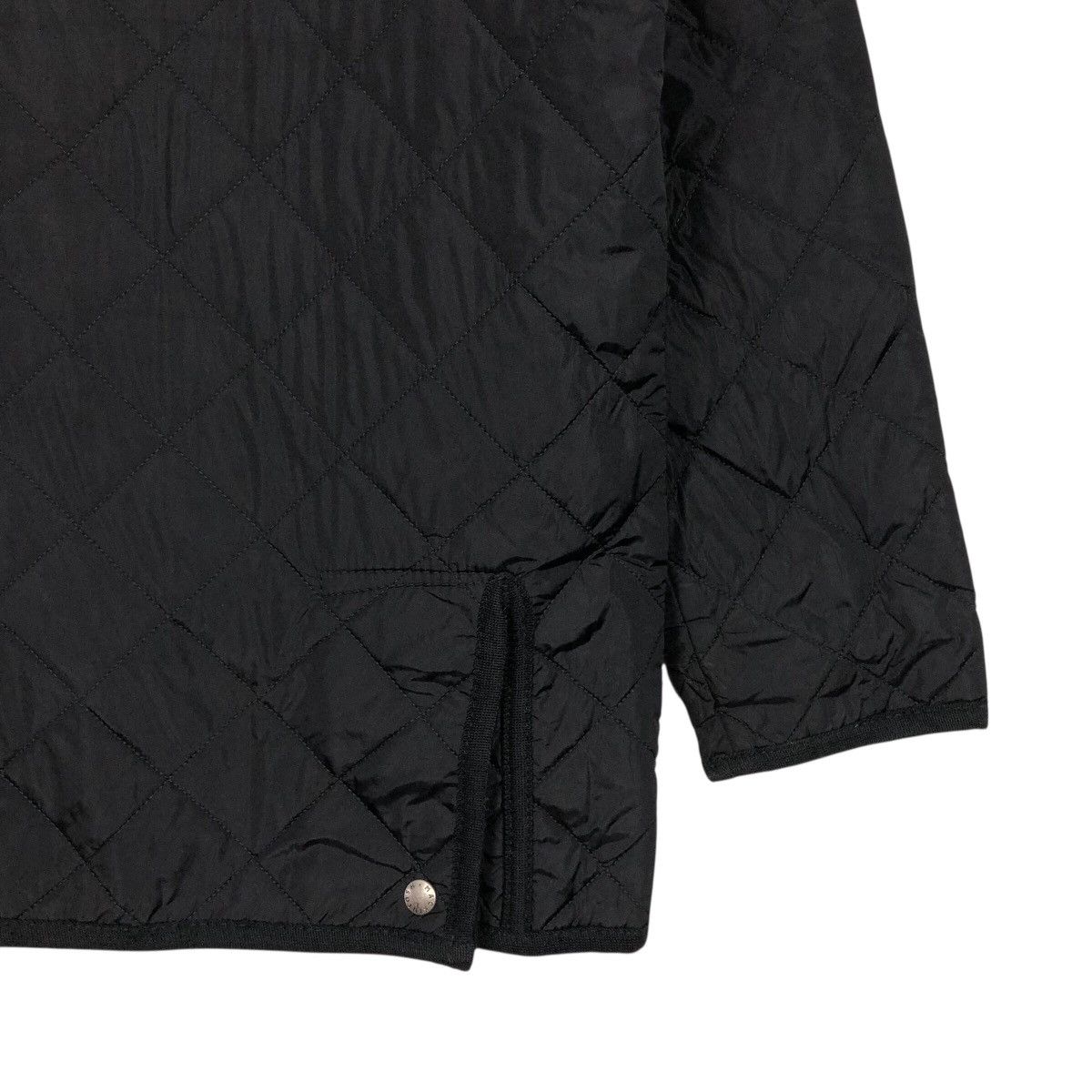 Mackintosh 📌Vintage Button Jacket Quilted Mackintosh Rich Black Size US M / EU 48-50 / 2 - 11 Thumbnail