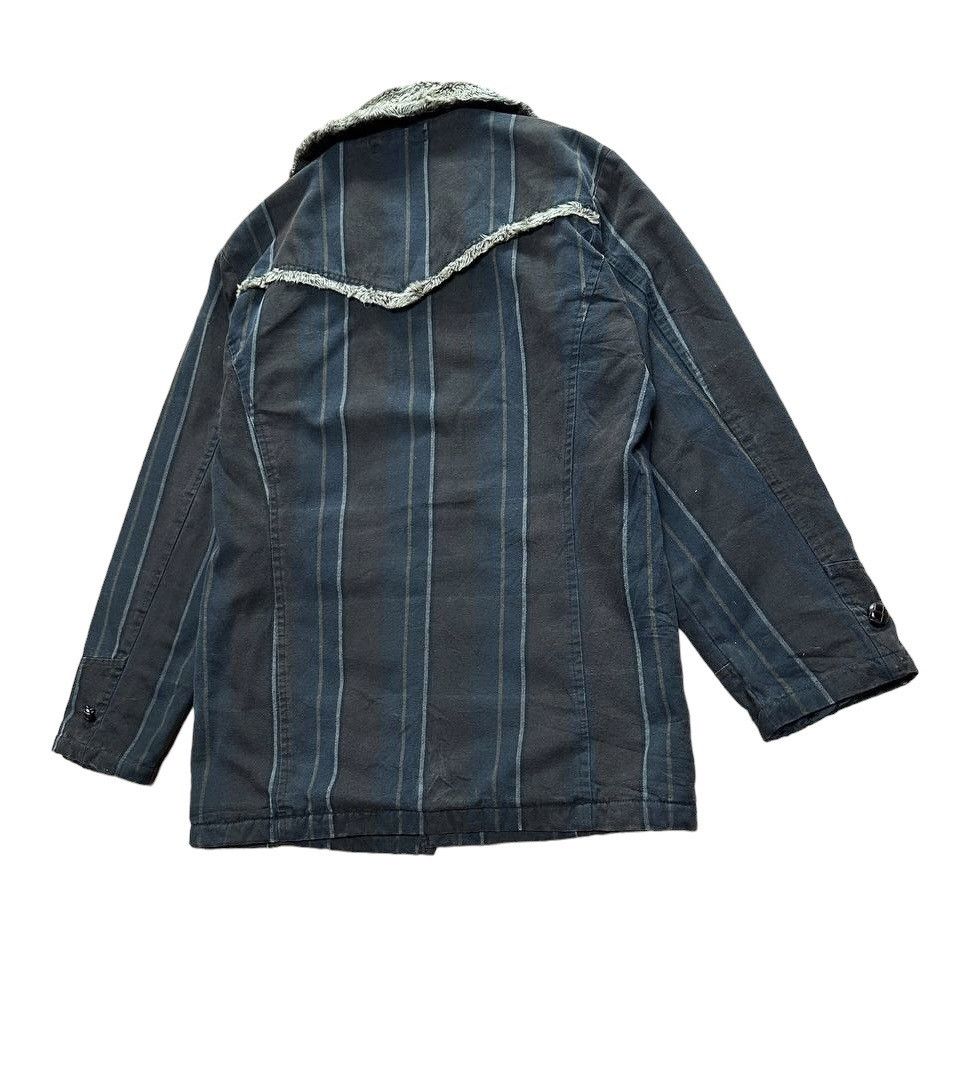 Japanese Brand × Levi's Vintage Clothing Vtg Levi's Redloop Sherpa Stripes Jacket Size US S / EU 44-46 / 1 - 14 Thumbnail