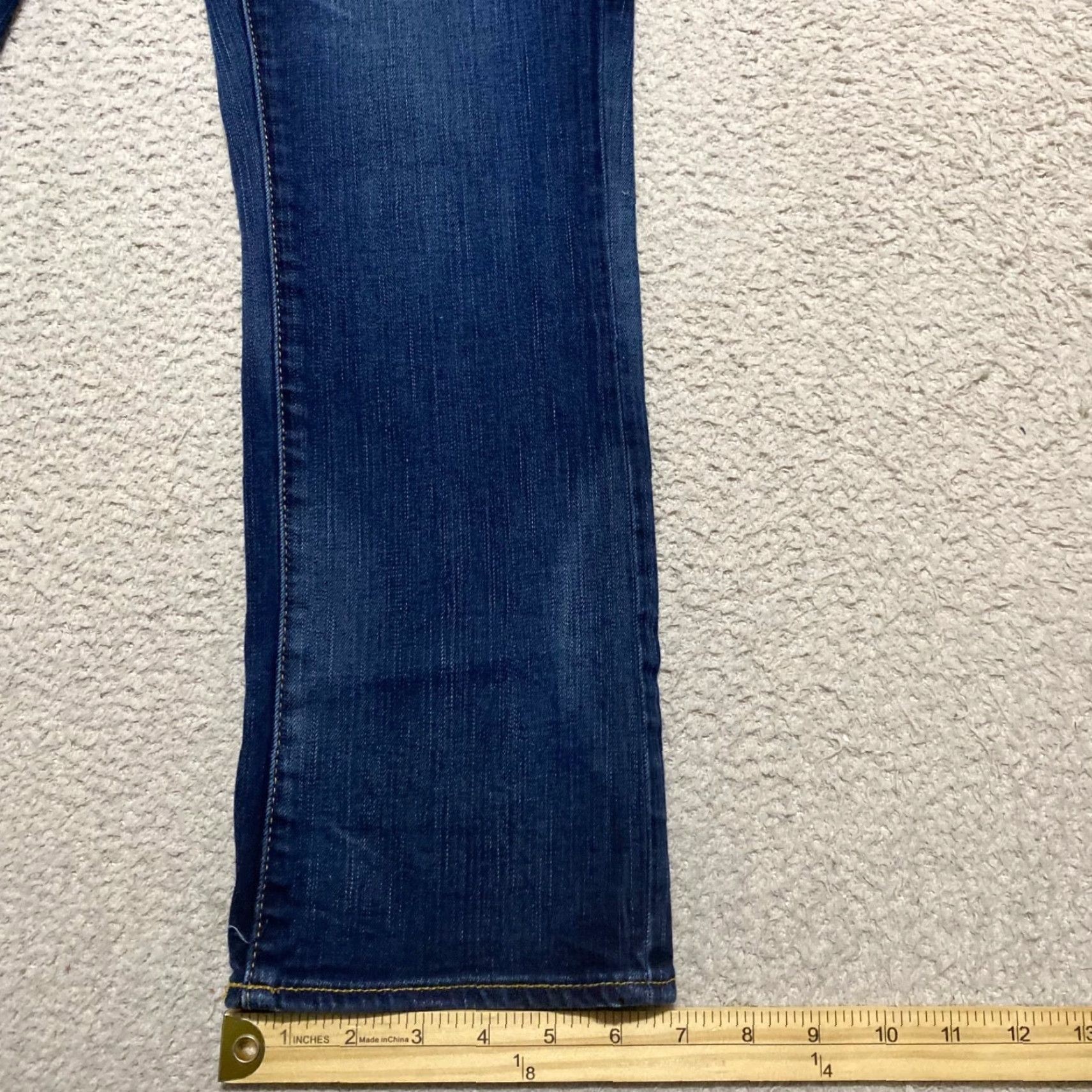 American Eagle Outfitters American Eagle Outfitters Jeans Cropped Women's 6 Blue Denim Dark Wash Stretch Crop 5-Pocket Regular Womens Size 28" / US 6 / IT 42 - 5 Thumbnail