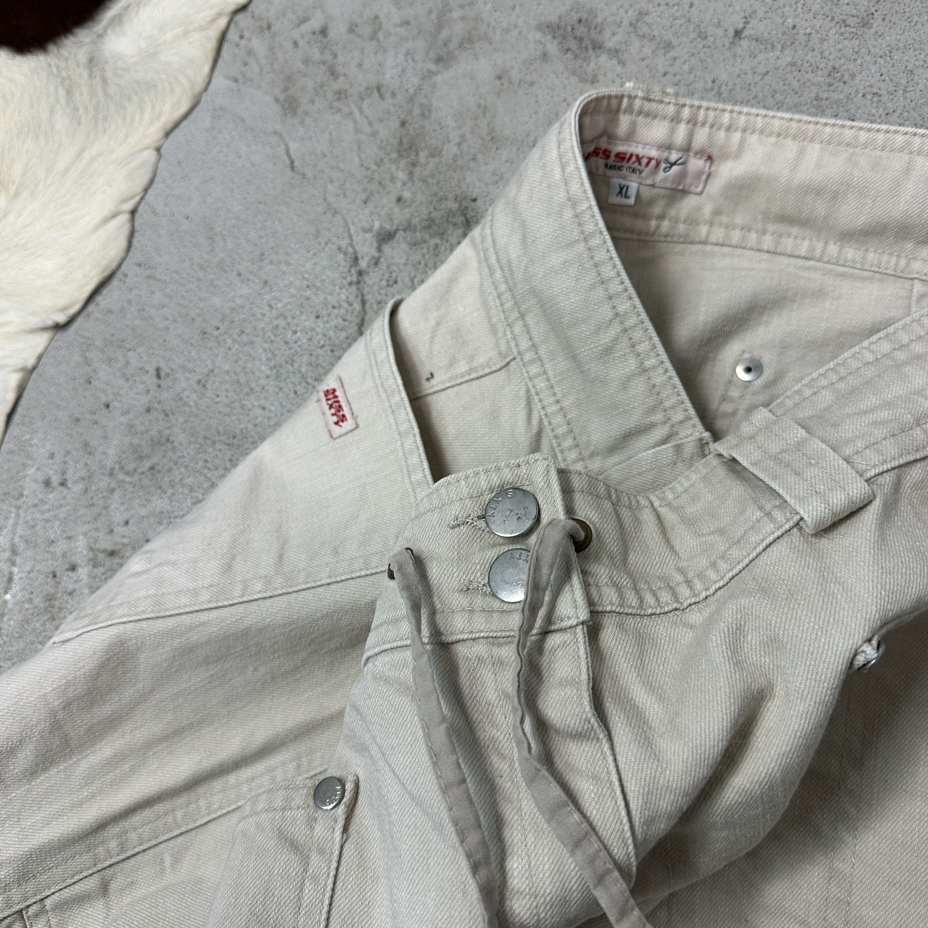 Miss Sixty Vintage Avant Garde Capri Miss Sixty Belted Pants 00s Size 30" / US 8 / IT 44 - 4 Thumbnail