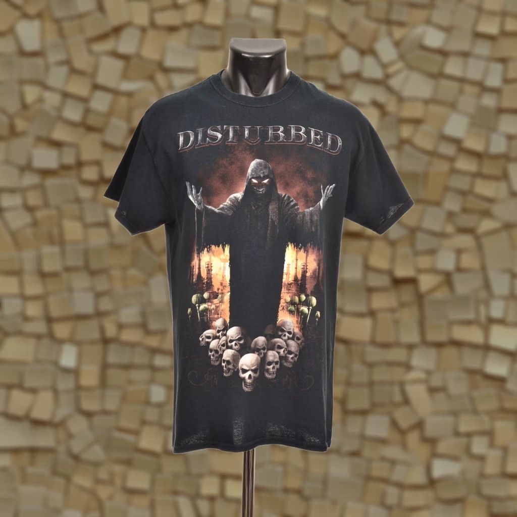 Gildan Gildan Disturbed The Guy Vintage Rock Metal T-Shirt Tee M Black Men Shirt XS? Size US M / EU 48-50 / 2 - 1 Thumbnail