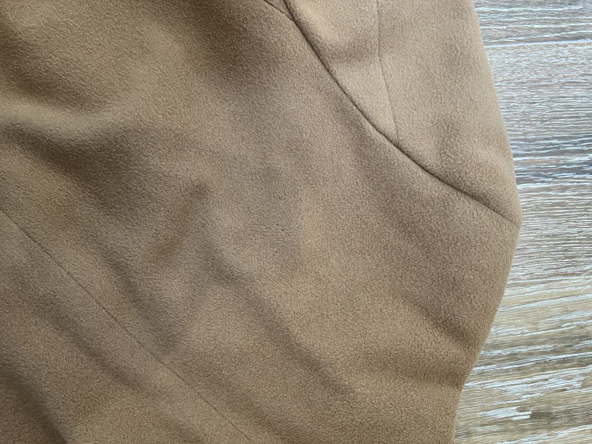 Vintage Vintage bench needled hand tailored heavy cashmere coat Size US L / EU 52-54 / 3 - 3 Thumbnail