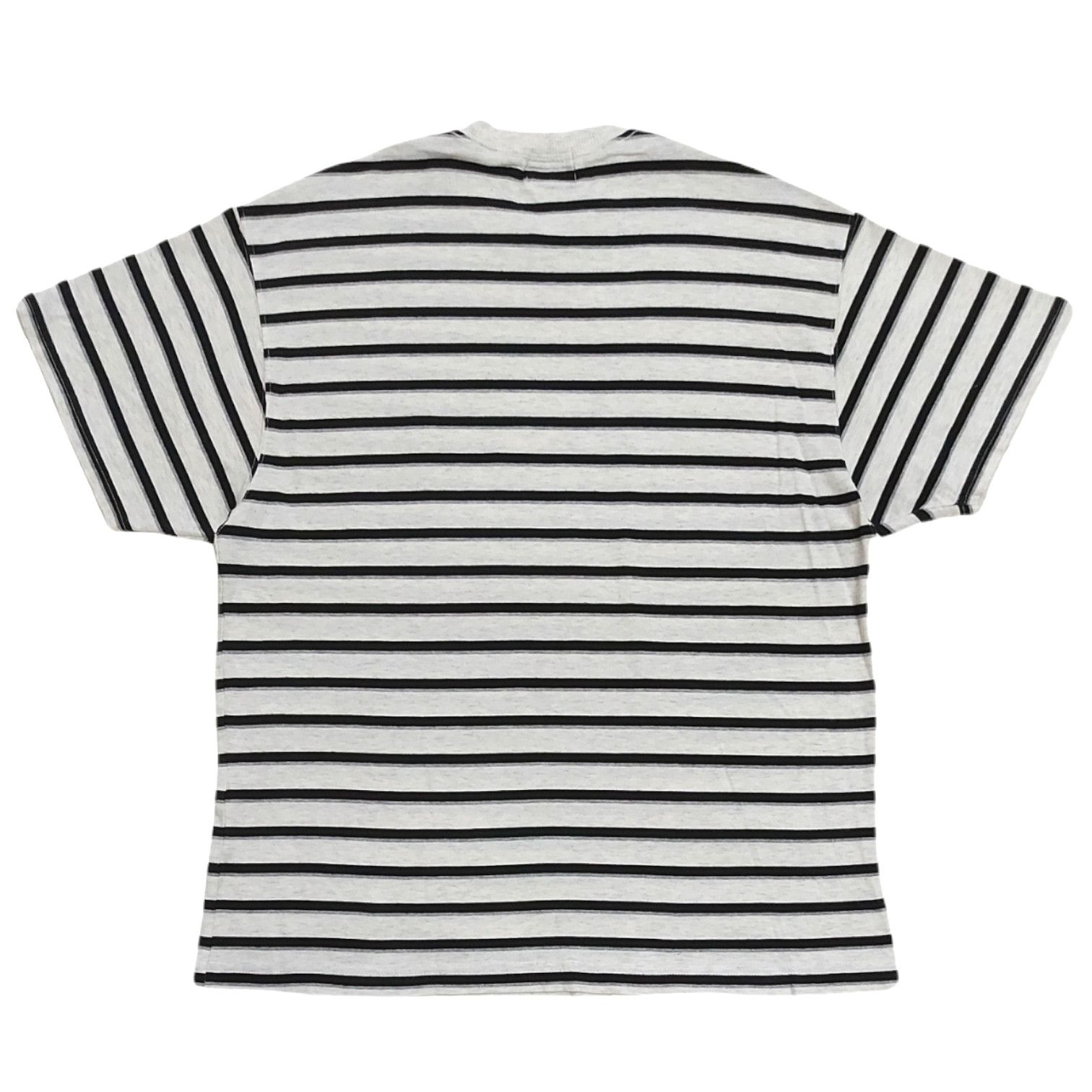 Gianni Valentino Vintage Gianni Valentino Stripe Embroidered Logo Tee Size US L / EU 52-54 / 3 - 2 Thumbnail
