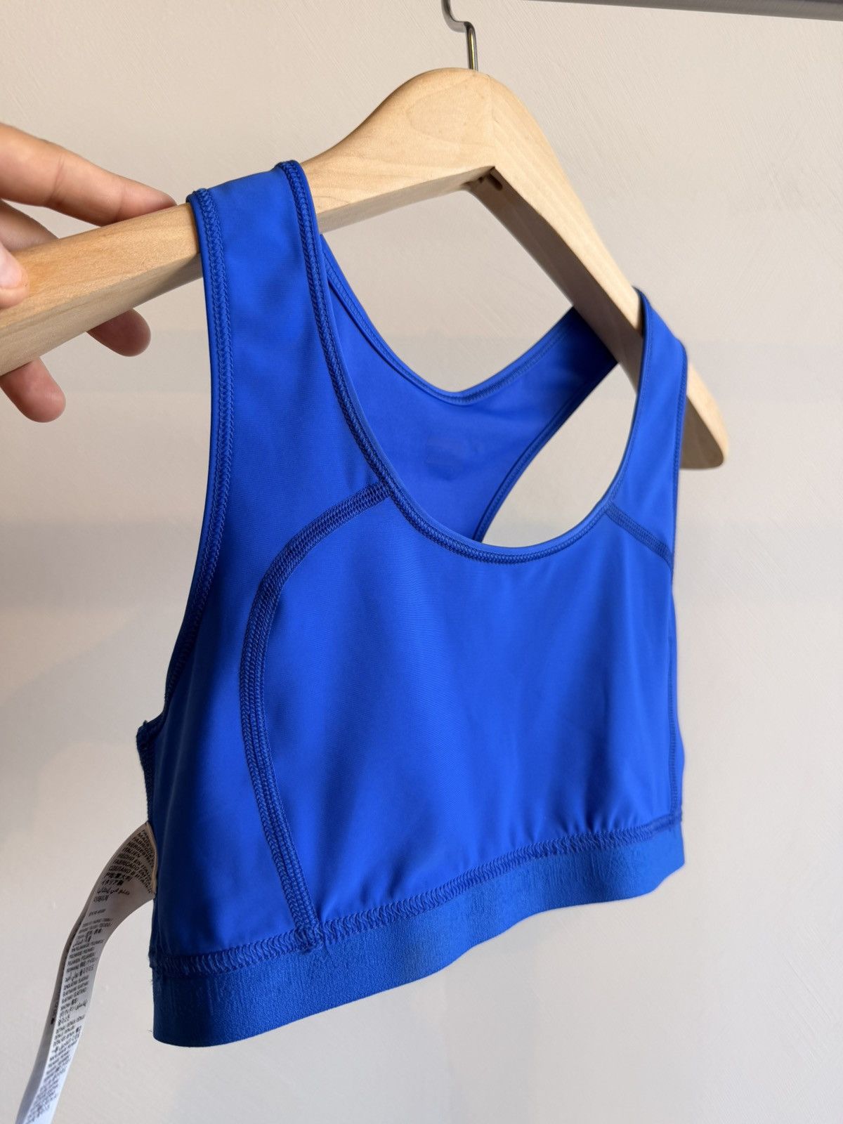 Balenciaga NWT Balenciaga Sports Bra Logo Blue Racerback Size M Size M / US 6-8 / IT 42-44 - 10 Thumbnail
