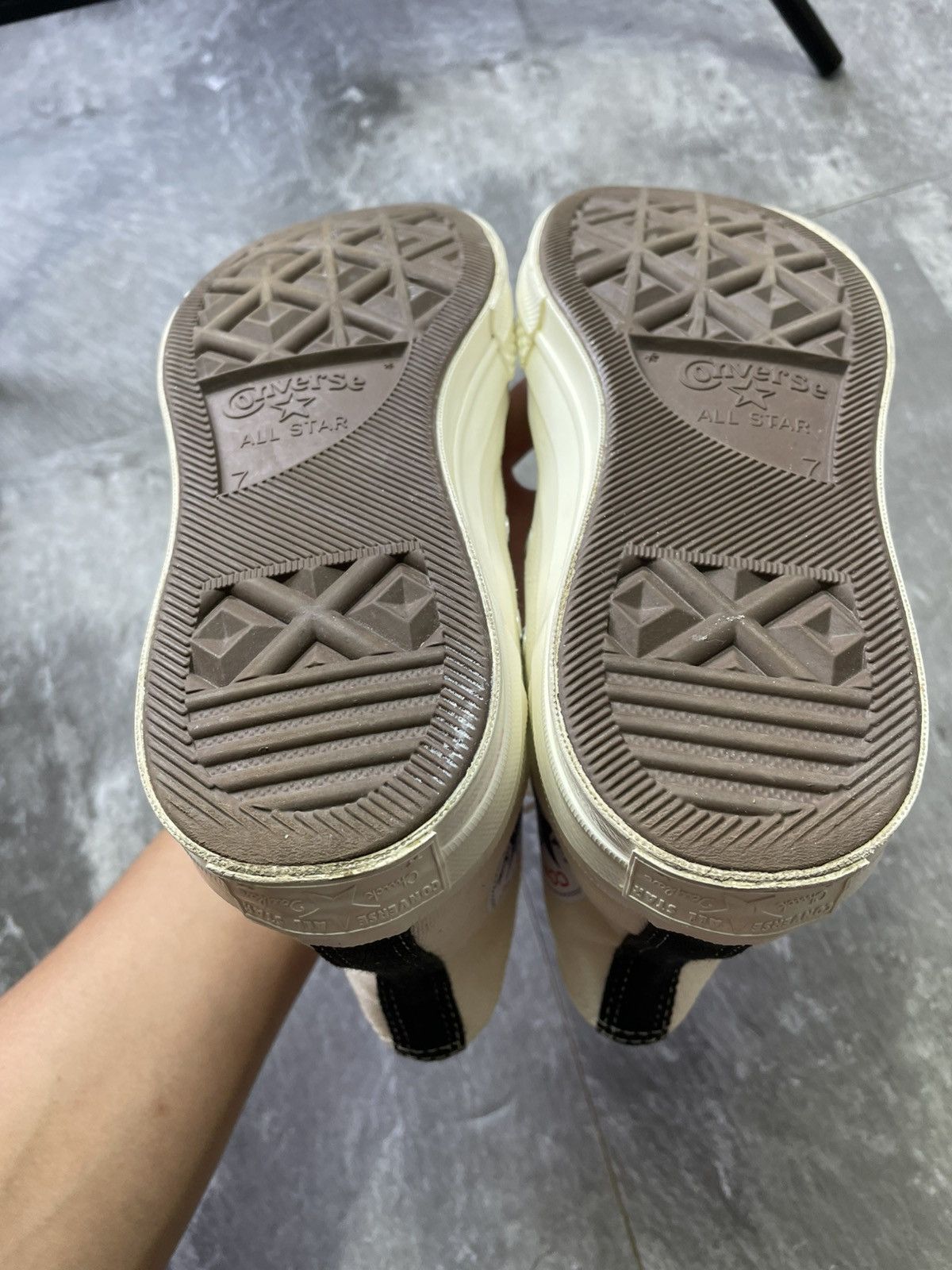 Comme des Garcons PLAY × Converse Comme Des Garçons x Converse High Top CDG Sneakers Shoes Size US 7.5 / EU 40-41 - 8 Thumbnail