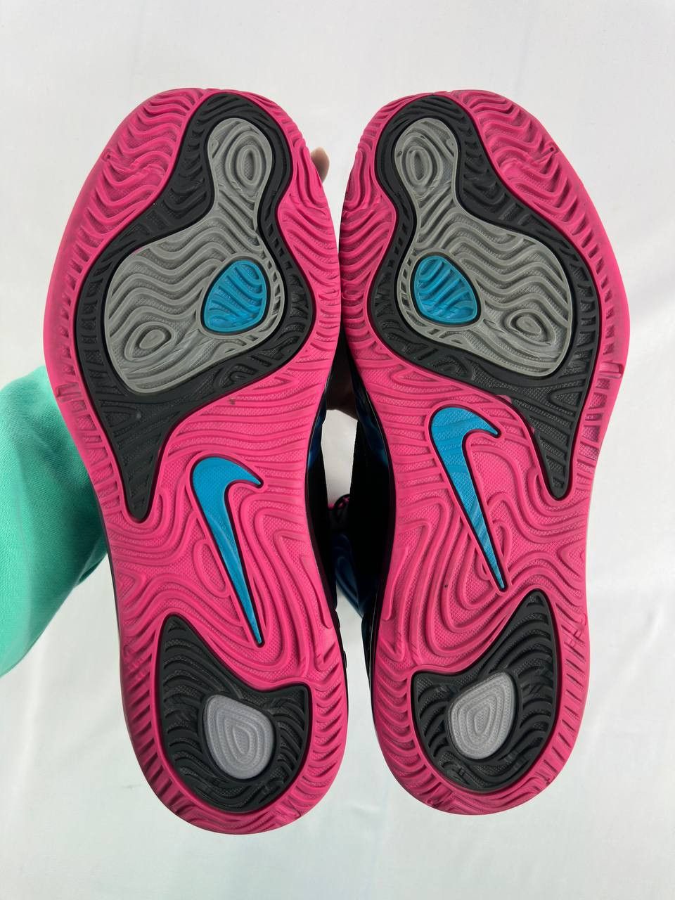 Nike Nike Air Max Hyperposite Fireberry 2012 Reflective Blue Size US 13 / EU 46 - 13 Thumbnail