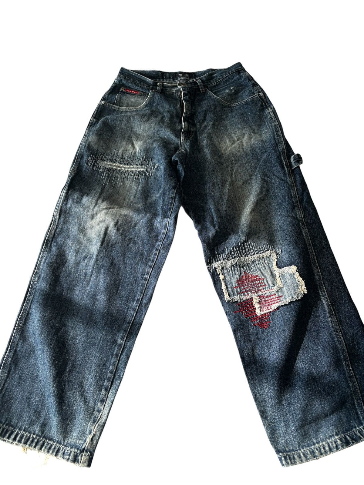 Other Y2K Custom Cross Opium Black Pants Streetwear Rare VTg USA 