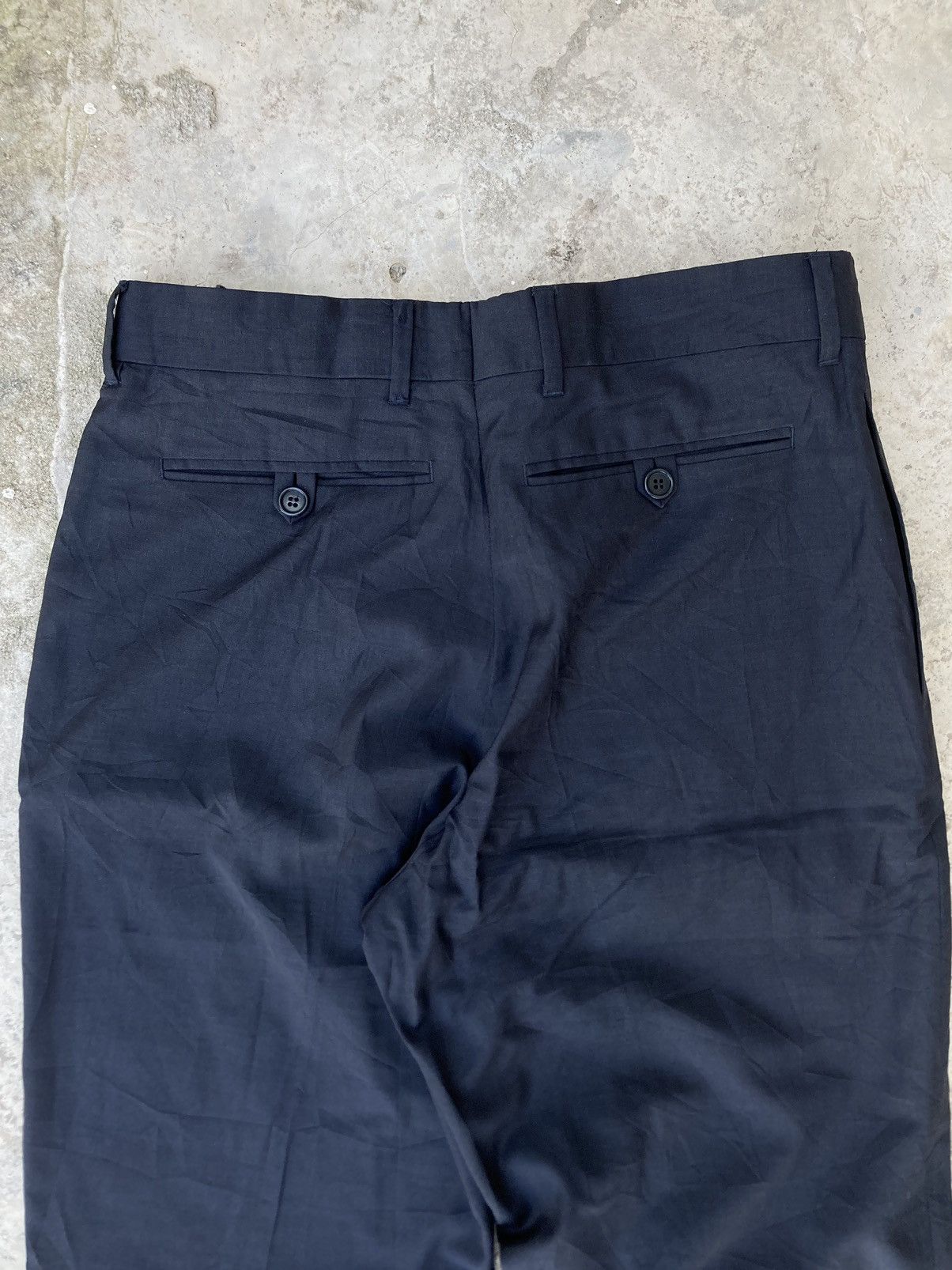 Helmut Lang Helmut Lang Navy Blue Trousers Pants Size US 30 / EU 46 - 11 Thumbnail