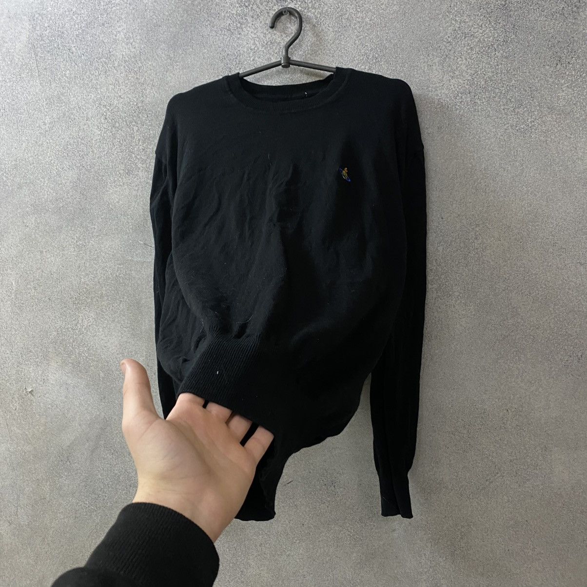 Vivienne Westwood Vivienne Westwood Black Cardigan Sweater Old Money Style Size US XL / EU 56 / 4 - 6 Thumbnail