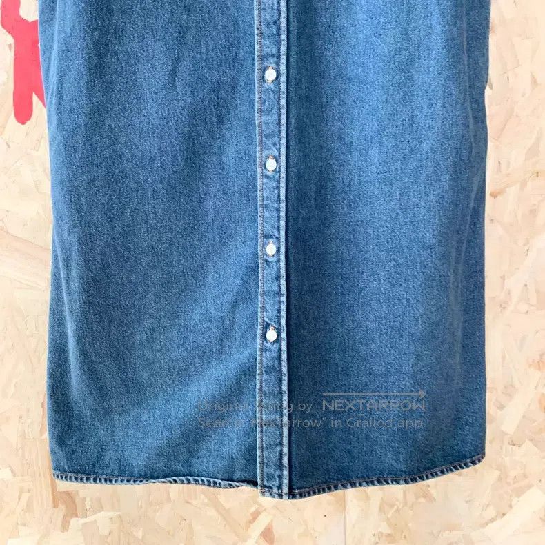 Balenciaga Balenciaga Denim Dress Size S / US 4 / IT 40 - 4 Thumbnail
