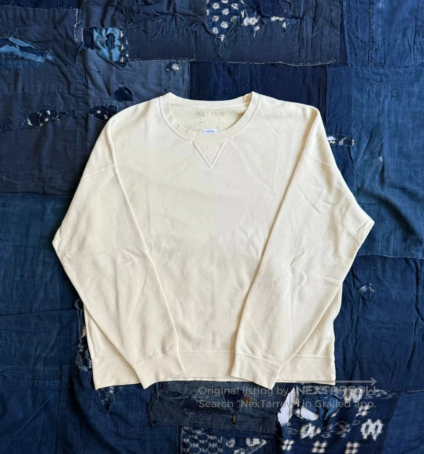 Visvim visvim jumbo long sleeve sweatshirt in yellow. Size US S / EU 44-46 / 1 - 5 Thumbnail