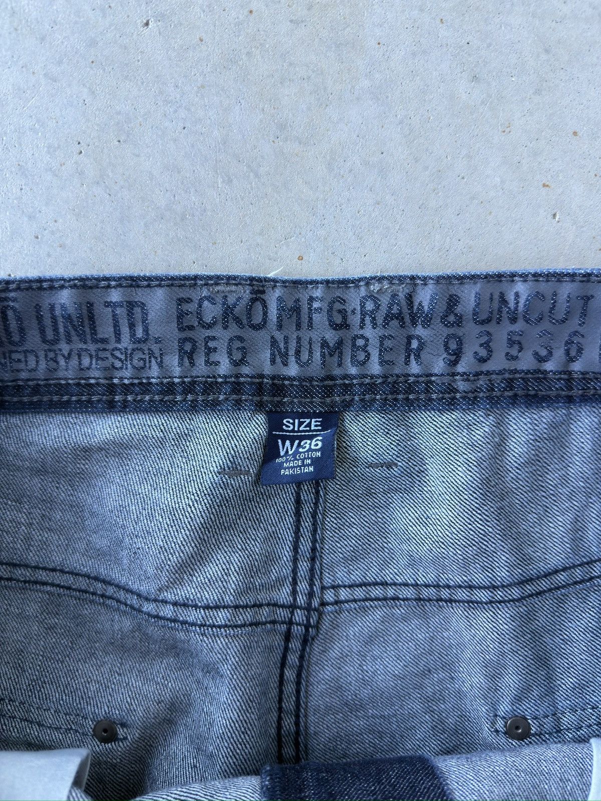 Southpole Vtg y2k Ecko Unltd. Baggy Denim Jeans Shorts Size US 36 / EU 52 - 6 Thumbnail