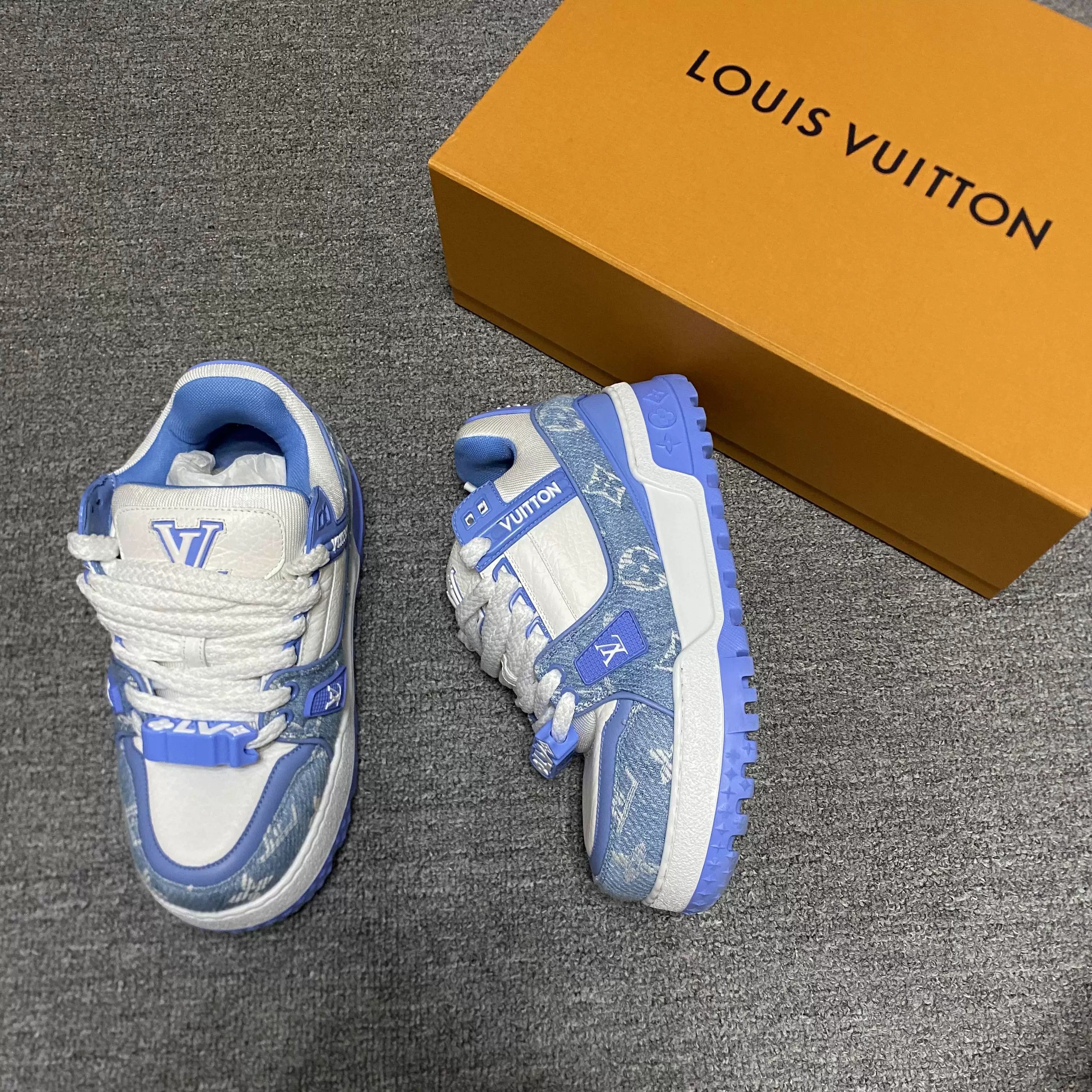 Louis Vuitton Louis Vuitton LV Trainer Maxi Sneakers Size US 6.5 / IT 36.5 - 1 Thumbnail