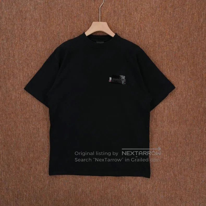 Balenciaga Balenciaga Tape Coke Black Short Sleeve. Size US XS / EU 42 / 0 - 1 Thumbnail