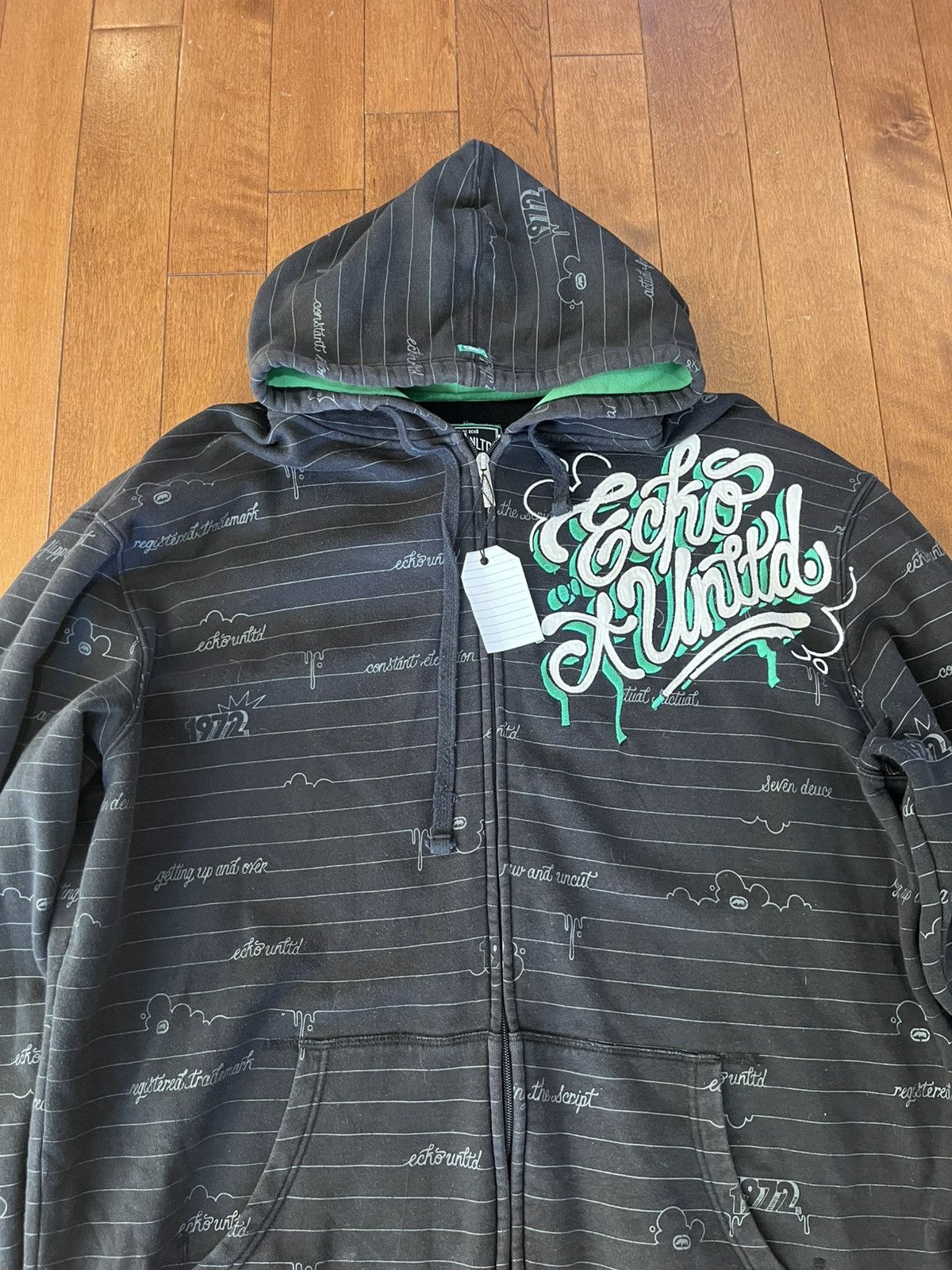 Ecko Unltd. Y2k ecko zip up hoodie Size US XXL / EU 58 / 5 - 1 Thumbnail