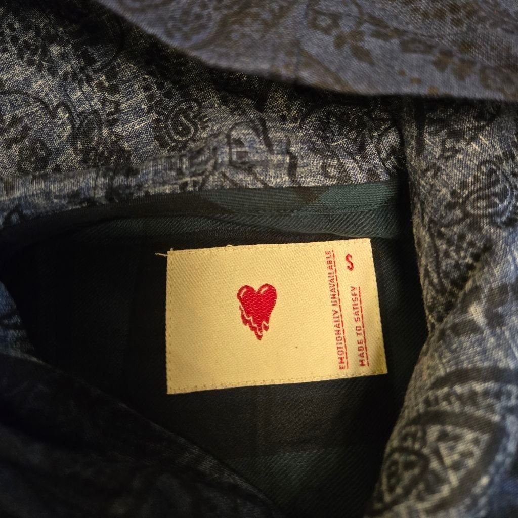 Emotionally Unavailable Emotionally Unavailable Flannel Shirt Size S NWT Size US S / EU 44-46 / 1 - 3 Thumbnail