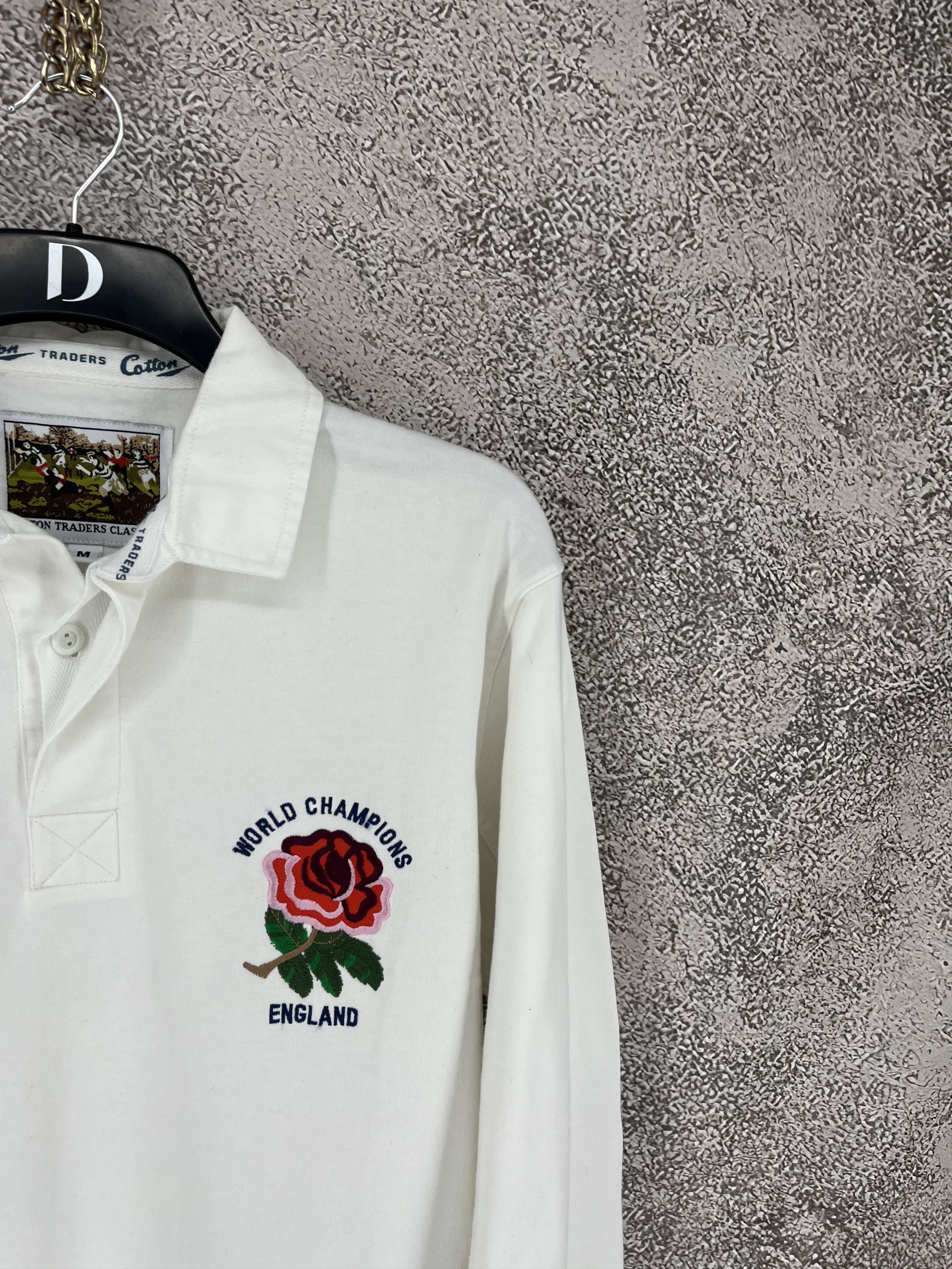 Cotton Traders England Rugby Union 1991 1992 Cotton Traders home jersey Size US M / EU 48-50 / 2 - 6 Thumbnail
