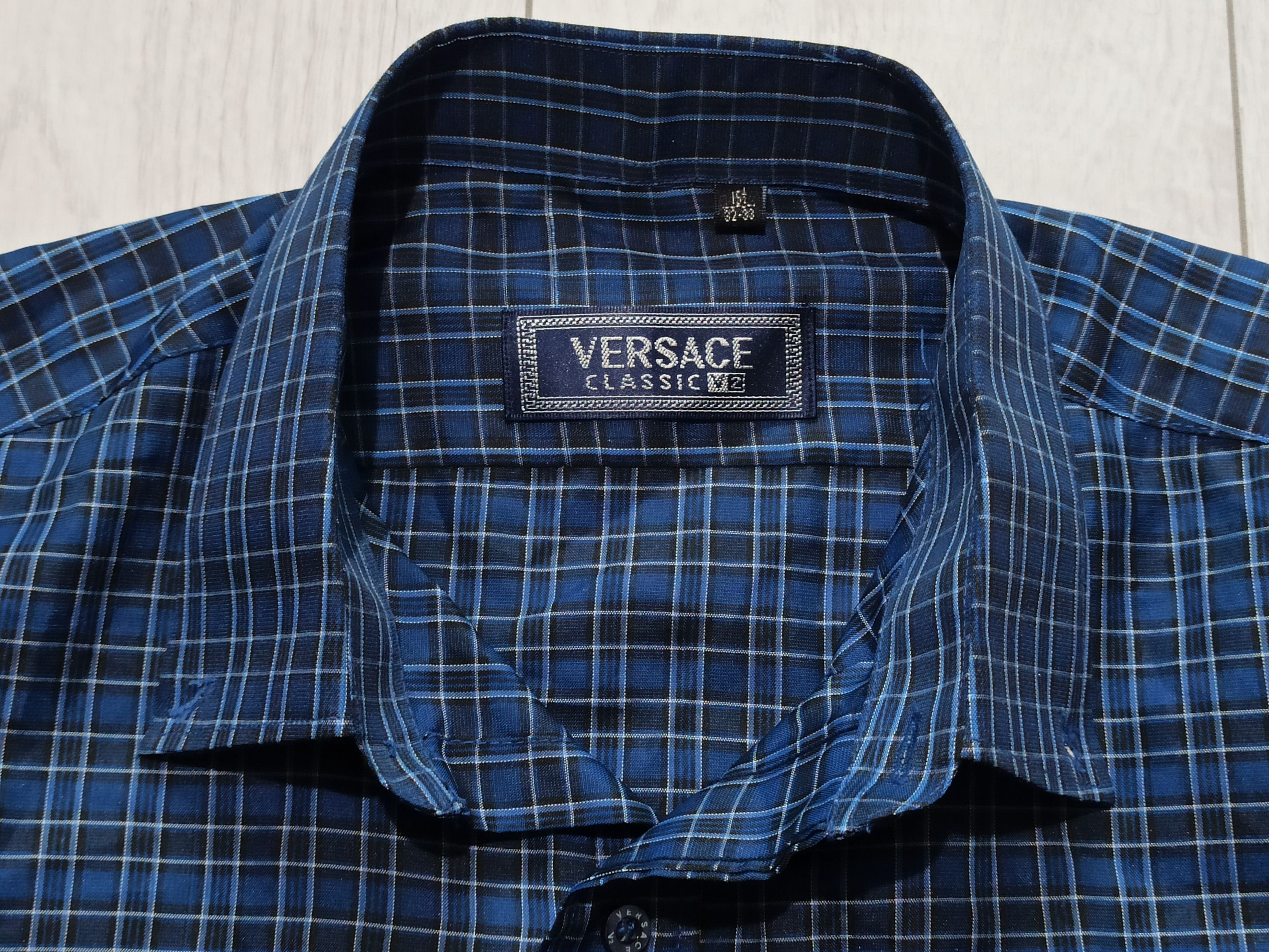 Versace × Vintage Versace vintage shirt Size US M / EU 48-50 / 2 - 3 Thumbnail