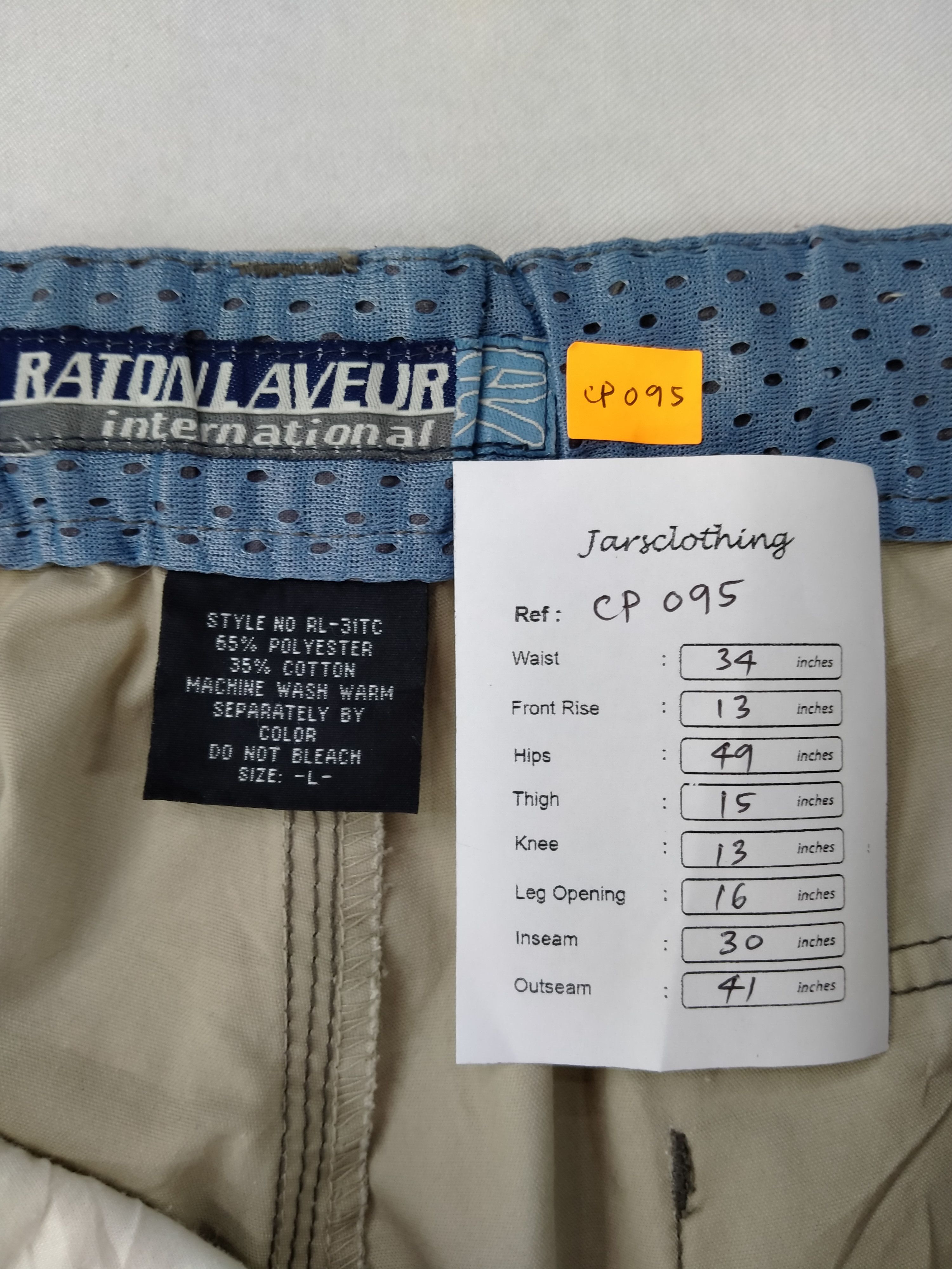 Japanese Brand Raton Japanese Brand Cargo Multi Pocket Pants 34x30 -CP095 Size US 34 / EU 50 - 7 Thumbnail