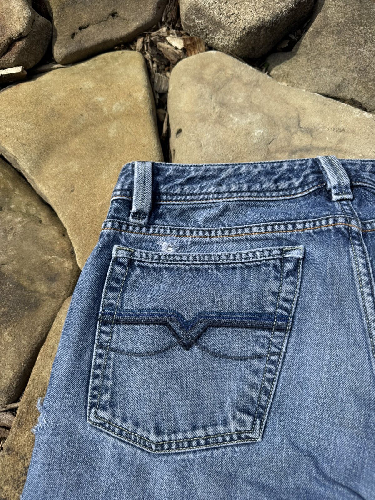 Diesel Vintage Diesel Distressed Baggy Pants Size US 32 / EU 48 - 5 Thumbnail