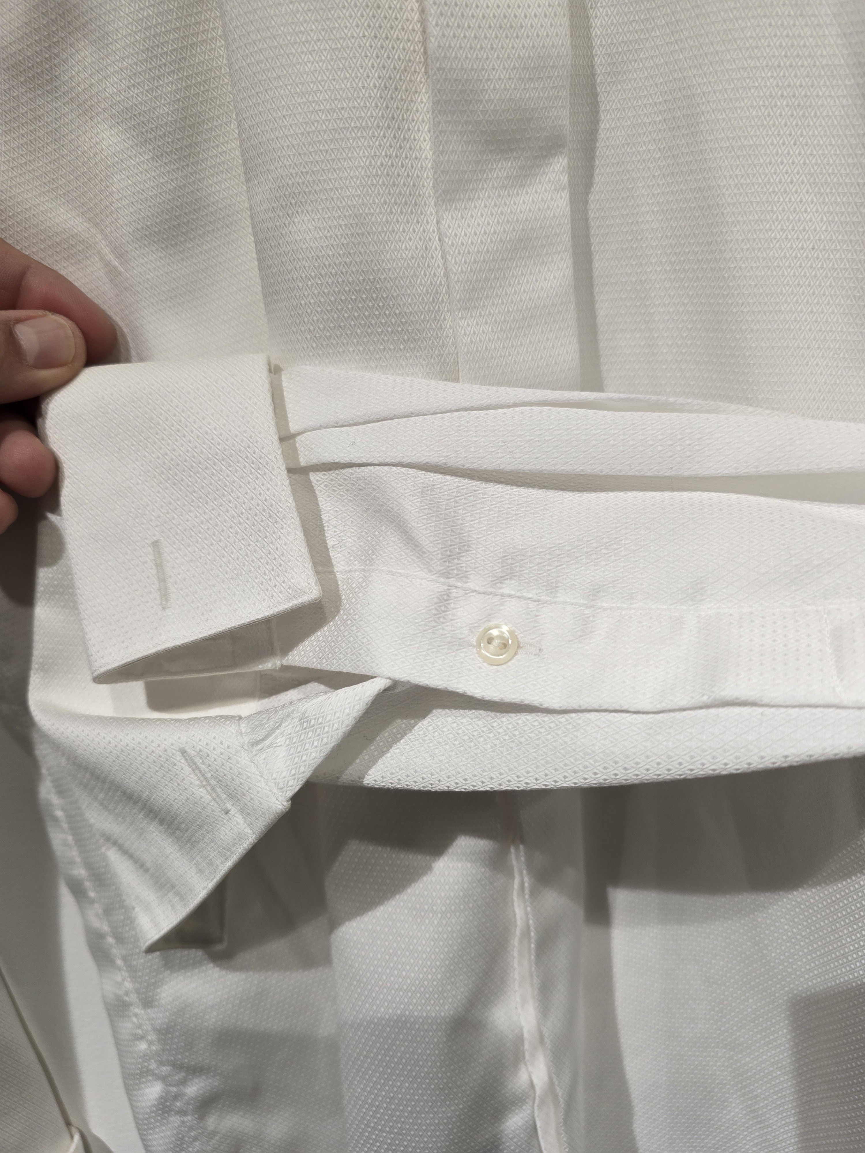 Eton Eton White Dress Shirt Size US M / EU 48-50 / 2 - 4 Thumbnail