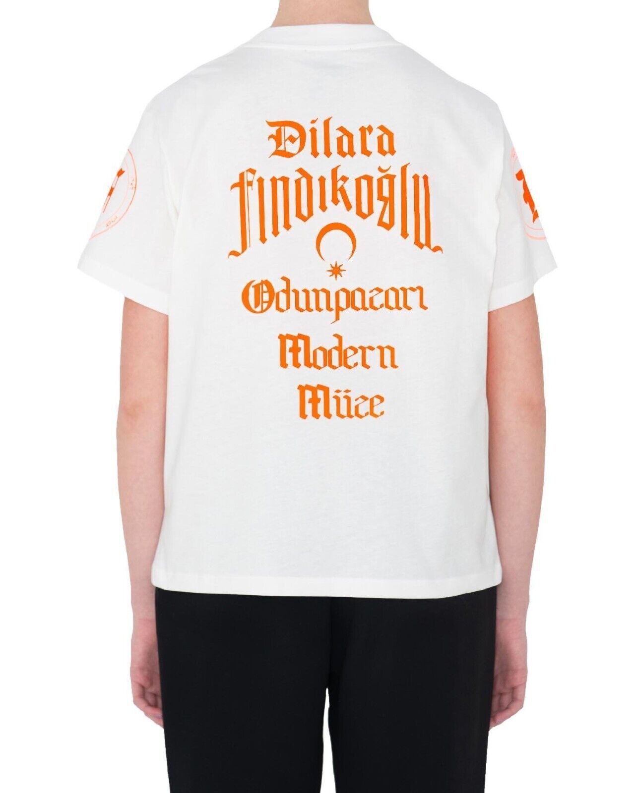 Dilara Findikoglu Dilara Findikoglu Unisex White Neon Cybele Goddess Print Size US XL / EU 56 / 4 - 4 Thumbnail