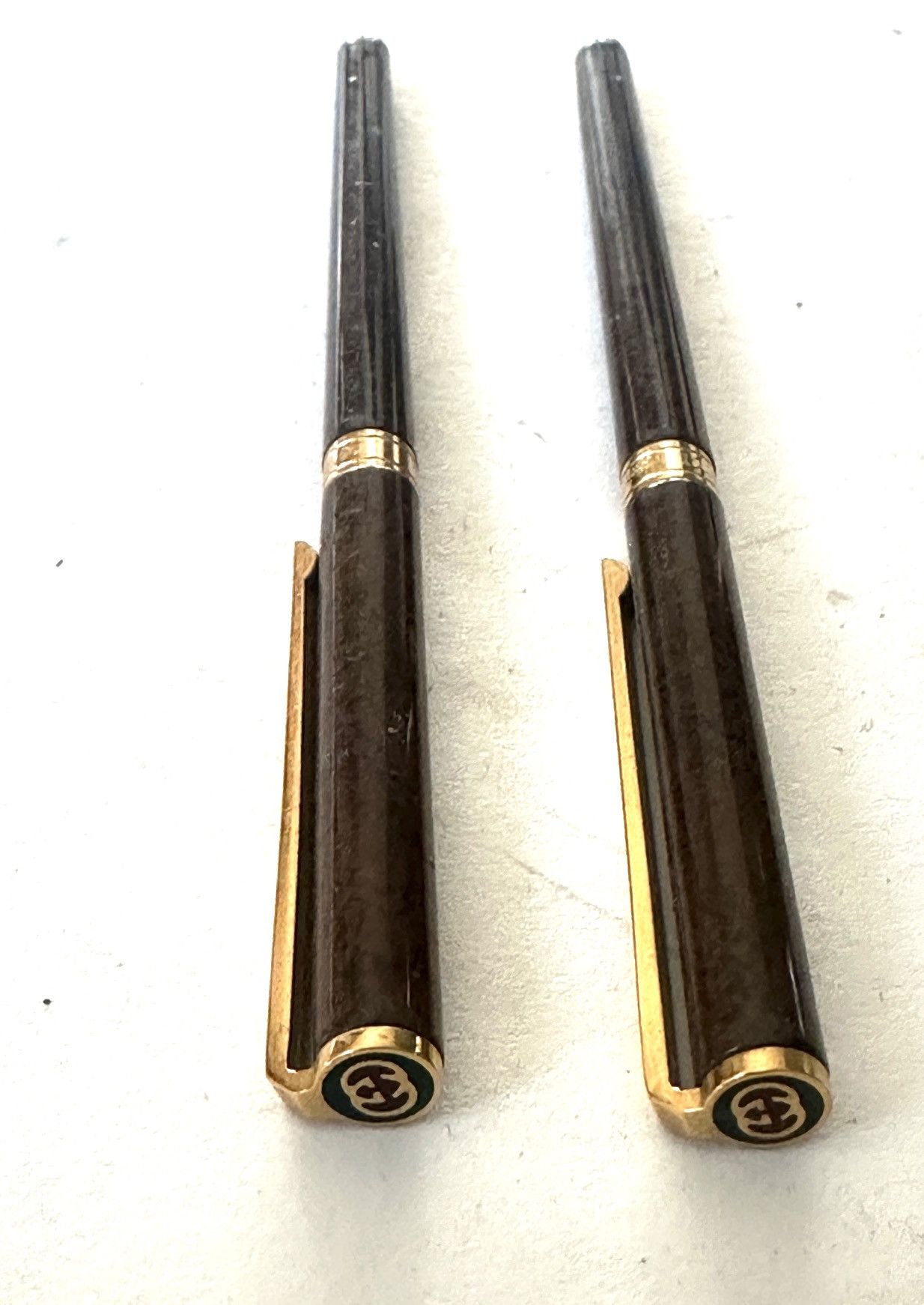 Gucci Vintage GUCCI Lighter, 2 Pens, and Pen Holder Set Size ONE SIZE - 4 Thumbnail