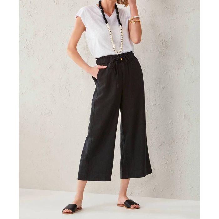 LESLIE LINEN TOP