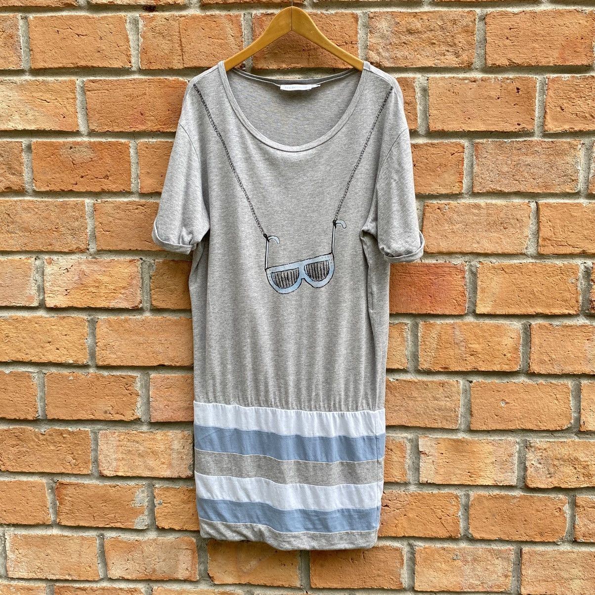 See by Chloe SEE BY CHLOE Soft Fabric Top with Blue-White Stripe Skirt Size S / US 4 / IT 40 - 17 Thumbnail