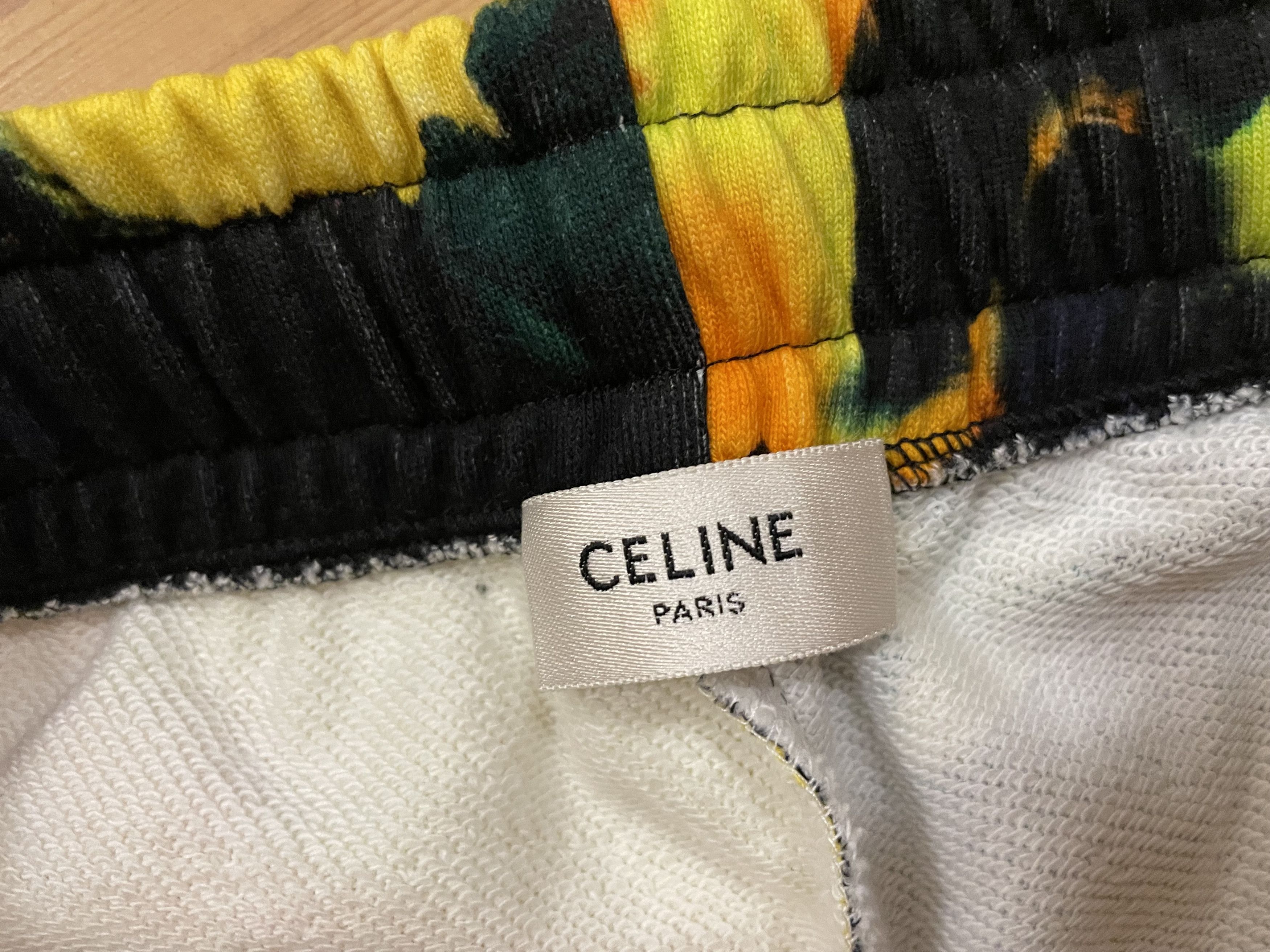 Celine Celine cotton Casual Pants. Embroidered logo Size US 32 / EU 48 - 4 Thumbnail