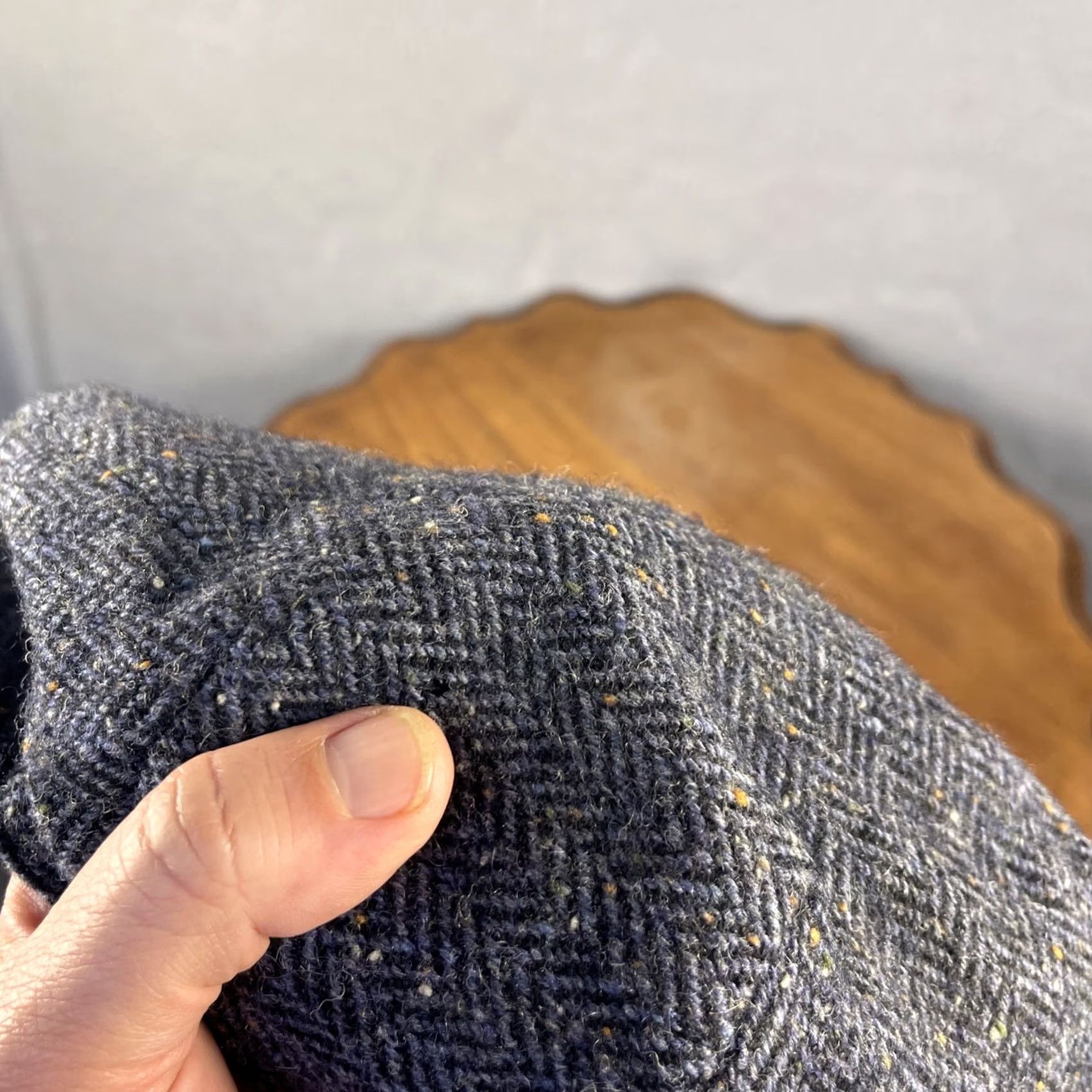 Vintage VINTAGE Shandon Flat Cap Men L Gray Wool Herringbone Donegal Tweed Ireland Classic Irish Hat Lined Size ONE SIZE - 6 Thumbnail