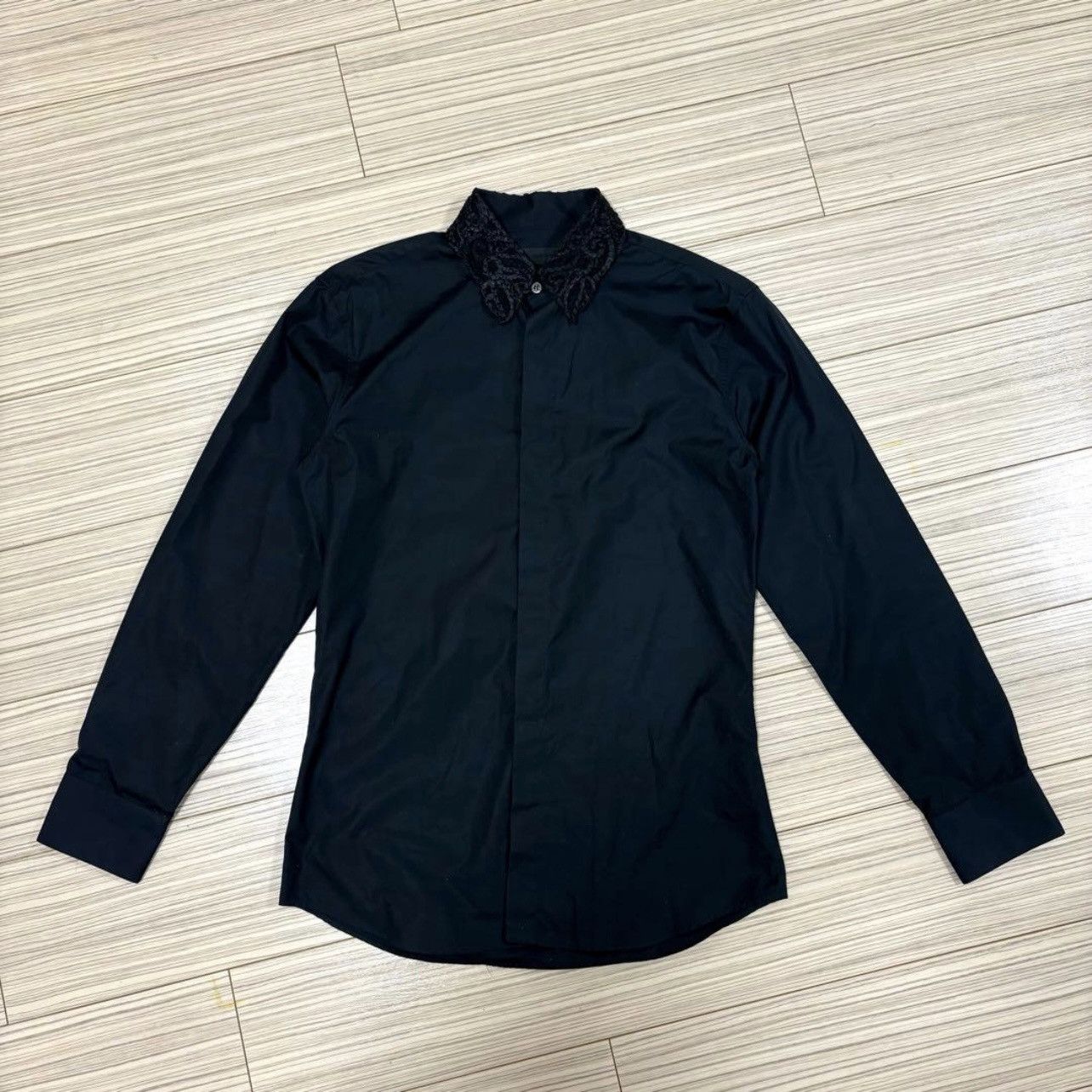 Alexander McQueen ALEXANDER MCQUEEN Long Sleeve Shirt Size US L / EU 52-54 / 3 - 2 Thumbnail