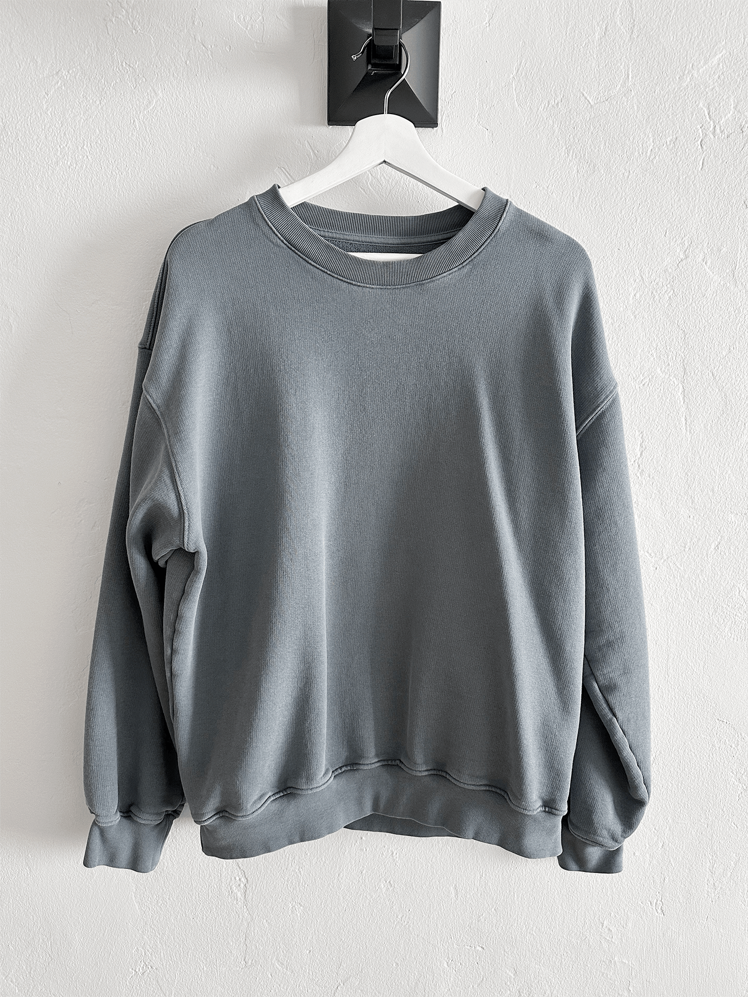 Velour Garments 600 GSM Heavyweight Crewneck - Iron Gray