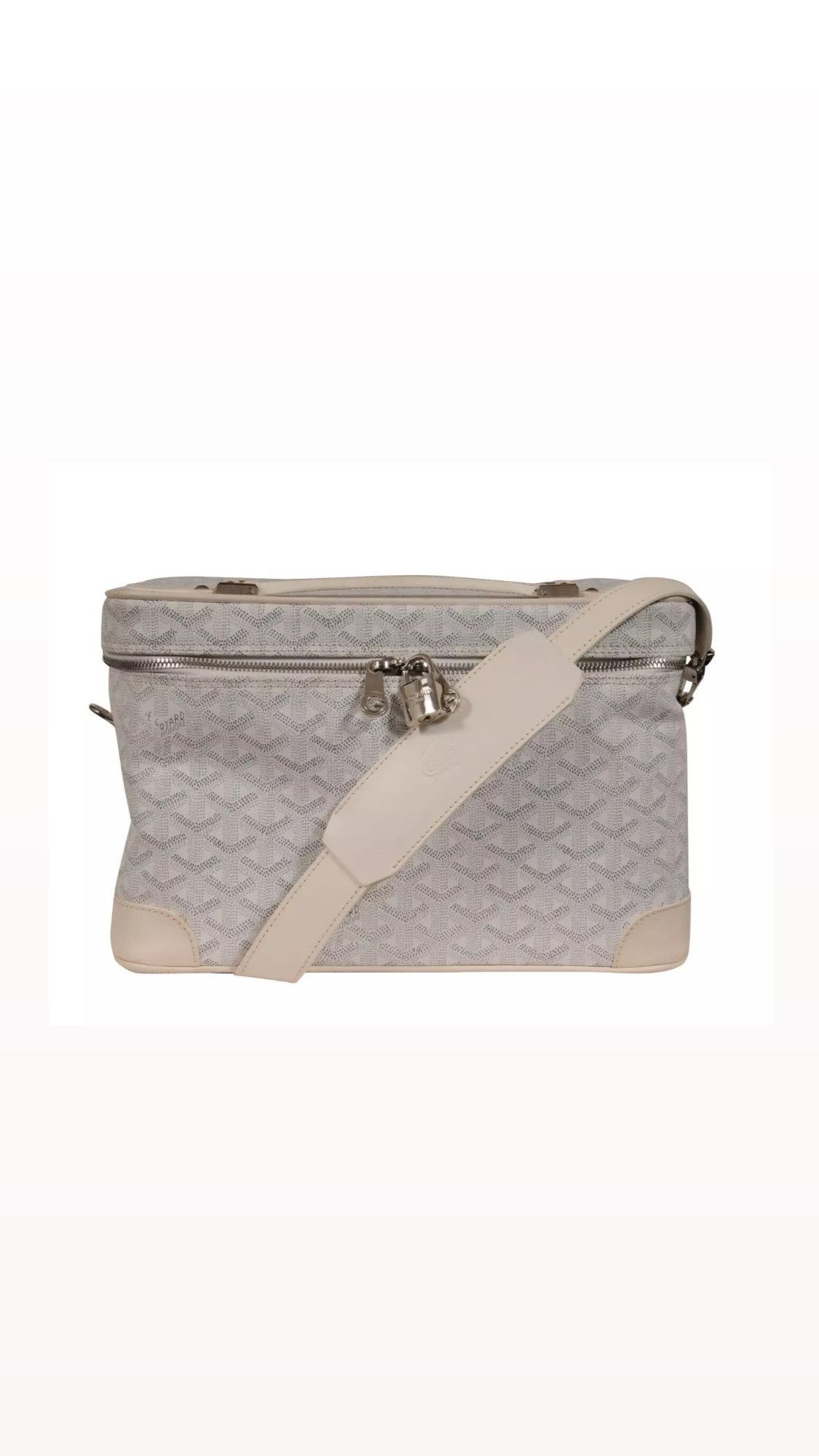 Goyard Vintage 2000's Y2k Vanity Train Case Canvas Bag - 02252 Size ONE SIZE - 1 Thumbnail