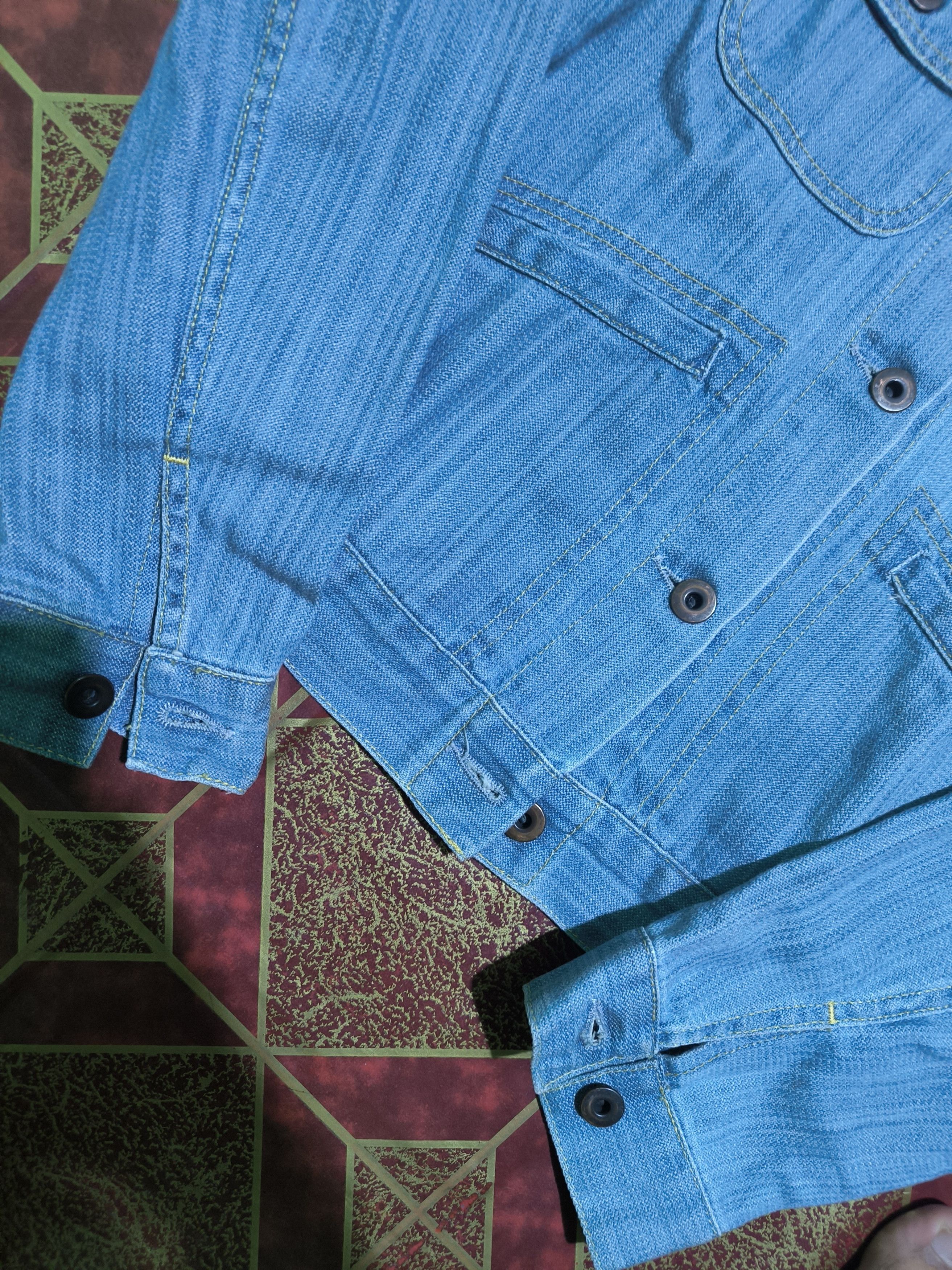 Miu Miu Miu Miu Western Denim Jacket Size US S / EU 44-46 / 1 - 4 Thumbnail