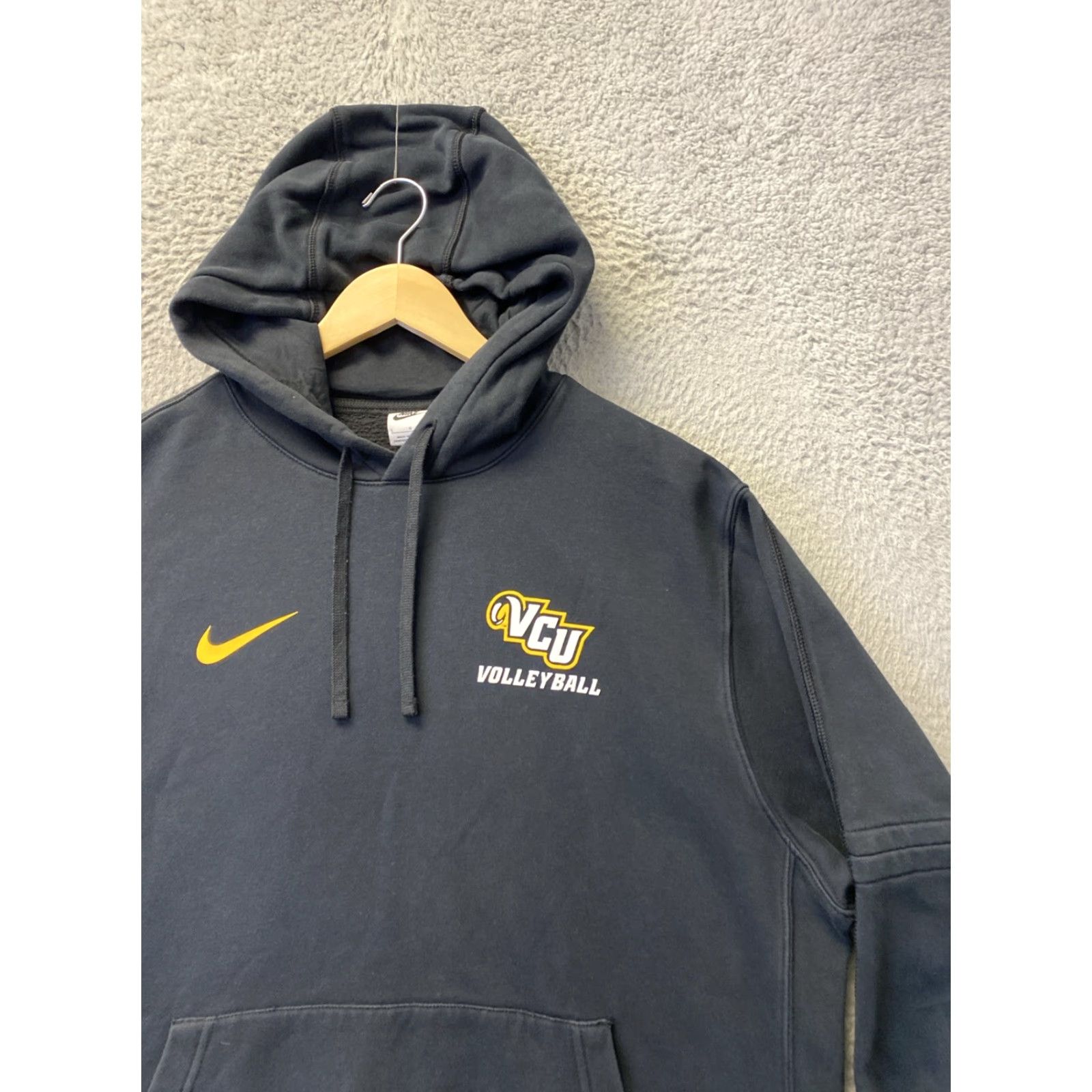 Nike Nike Hoodie Men’s L Long Sleeve Fleece Cotton Blend Logo Pullover Size US L / EU 52-54 / 3 - 2 Thumbnail