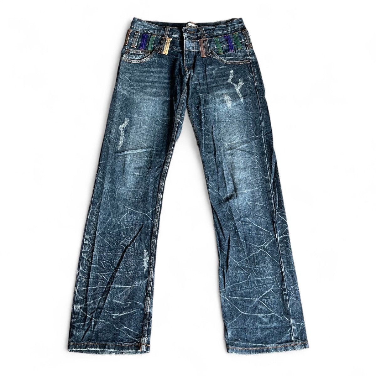 If Six Was Nine Vtg DoubleWaist Nylaus Japanese Jeans Ifsixwasnine LGB style Size US 31 - 1 Thumbnail