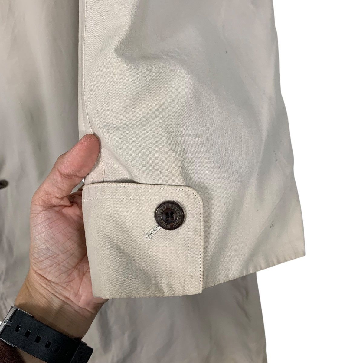 Burberry Burberrys Nova Check Trench Coat Size M / US 6-8 / IT 42-44 - 14 Thumbnail
