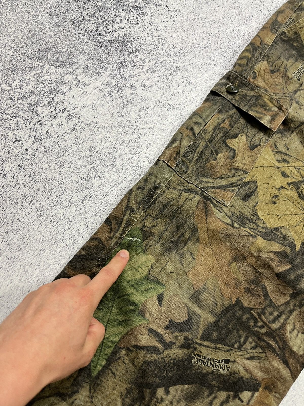 Realtree Vintage 90's Real Tree Cargo Baggy Pants Mossy Oak Hype Rare Size US 44 / EU 60 - 19 Thumbnail