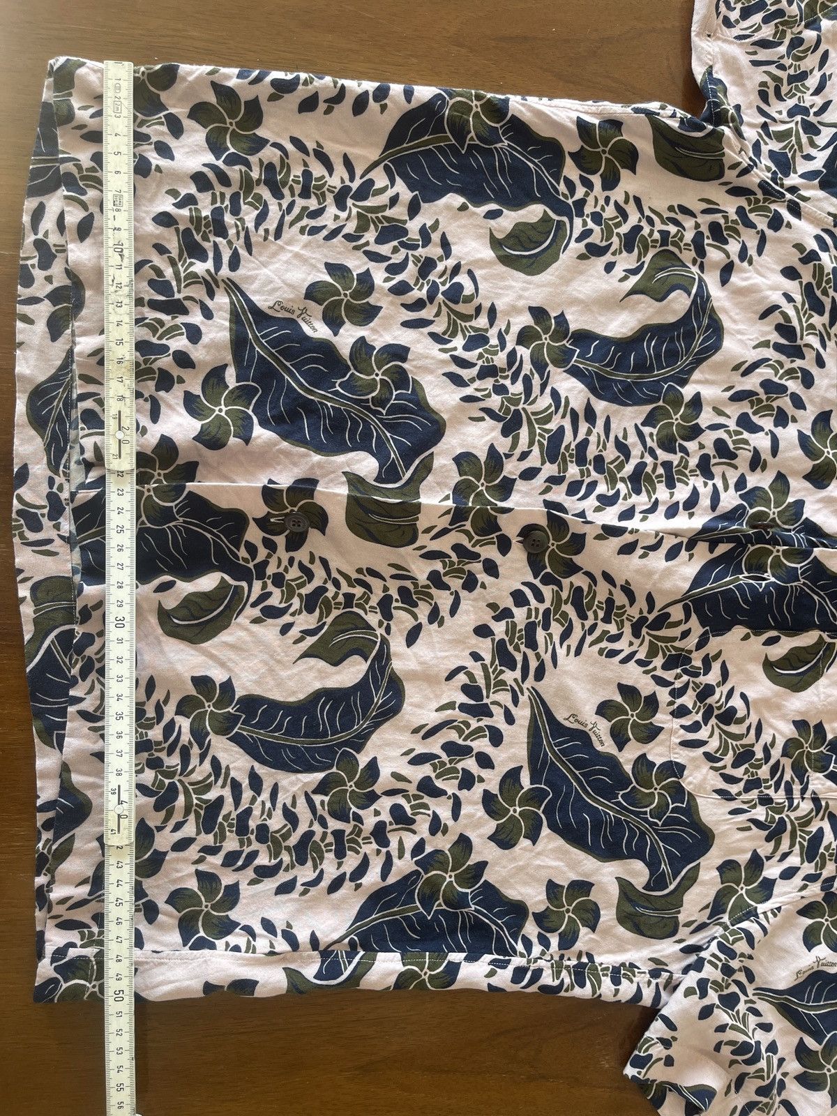 Louis Vuitton Louis Vuitton Leaf Short Sleeve Shirt Size US M / EU 48-50 / 2 - 11 Thumbnail