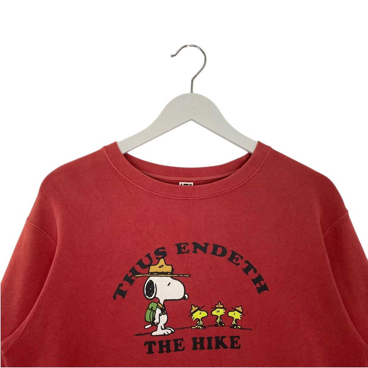 Vintage Vintage Peanuts Printed Crewneck Sweatshirt Red Size S Size US S / EU 44-46 / 1 - 4 Thumbnail