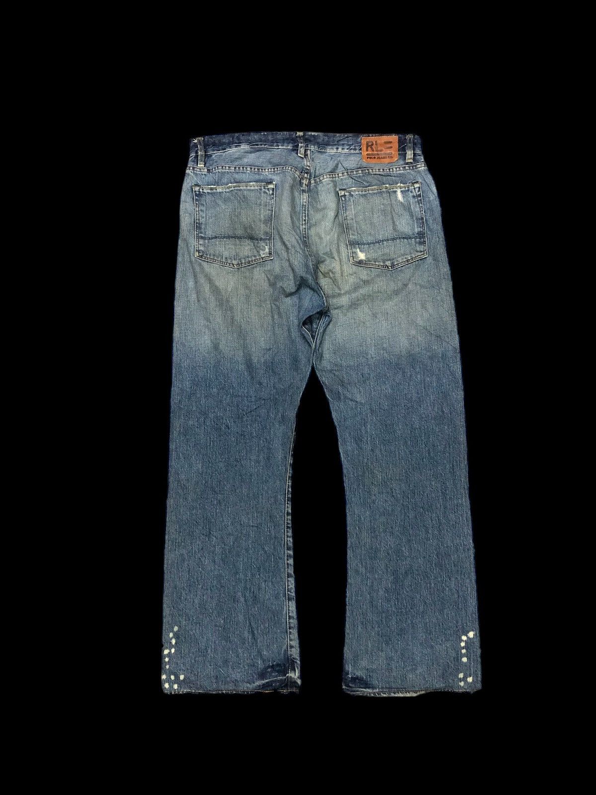 Polo Ralph Lauren RL POLO JEANS WASHED BLUE DENIM Size US 36 / EU 52 - 2 Thumbnail