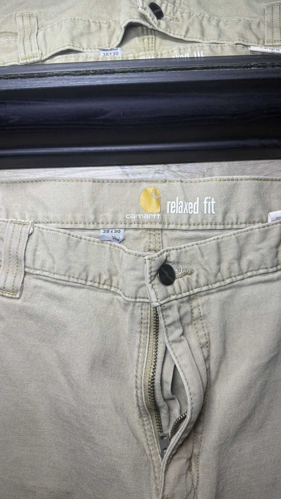 Carhartt Y2K 2000s Carhartt Carpenter Relaxed Fit Work Pants Size US 38 / EU 54 - 4 Thumbnail