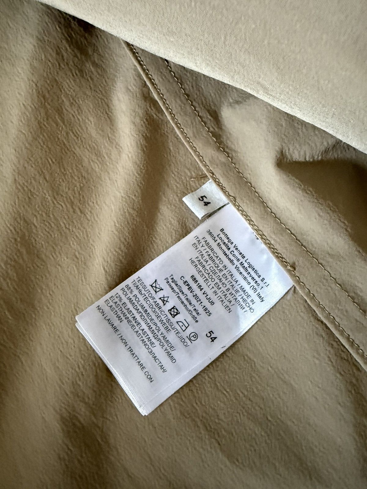 Bottega Veneta Polyamid jacket Size US XL / EU 56 / 4 - 5 Thumbnail