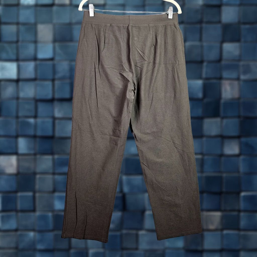 Eileen Fisher Eileen Fisher Pants Women Small Petite Olive Green Pull On Casual Stretch Nylon Viscose Elastane Straight Flat Front Solid Green Regular Womens Size 28" / US 6 / IT 42 - 1 Thumbnail