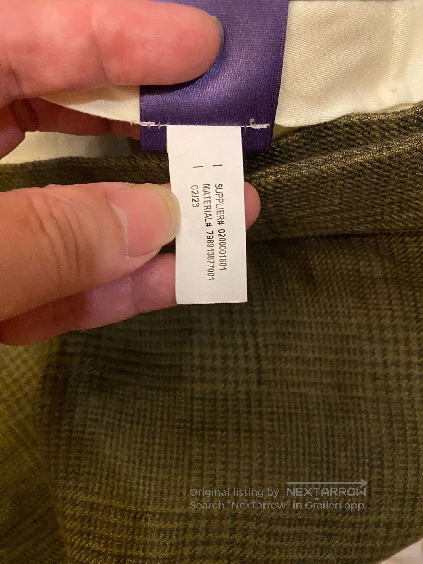 Polo Ralph Lauren Beige Checked Casual Pants Size 30. Size US 30 / EU 46 - 6 Thumbnail