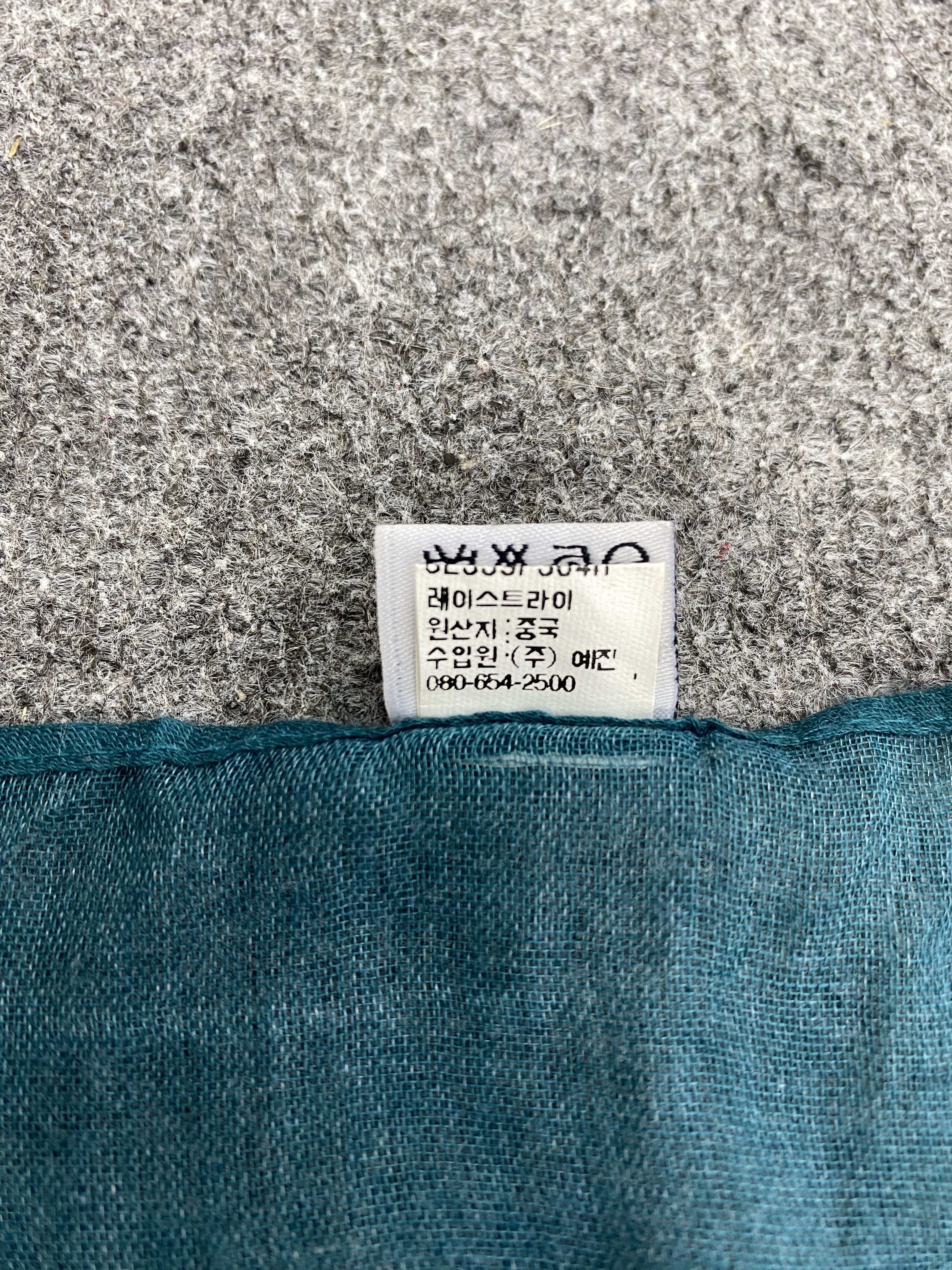 Japanese Brand × Vintage Vintage Japanese Wool Shawl Babushka head Scarf SN0036 Size ONE SIZE - 7 Thumbnail